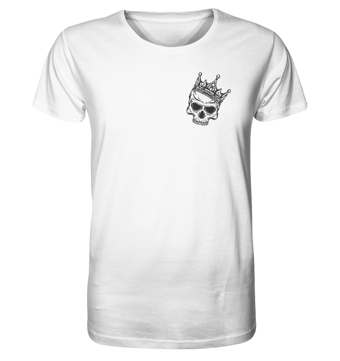 Eat the Rich "Skull Edition" Backprint - Organic Shirt