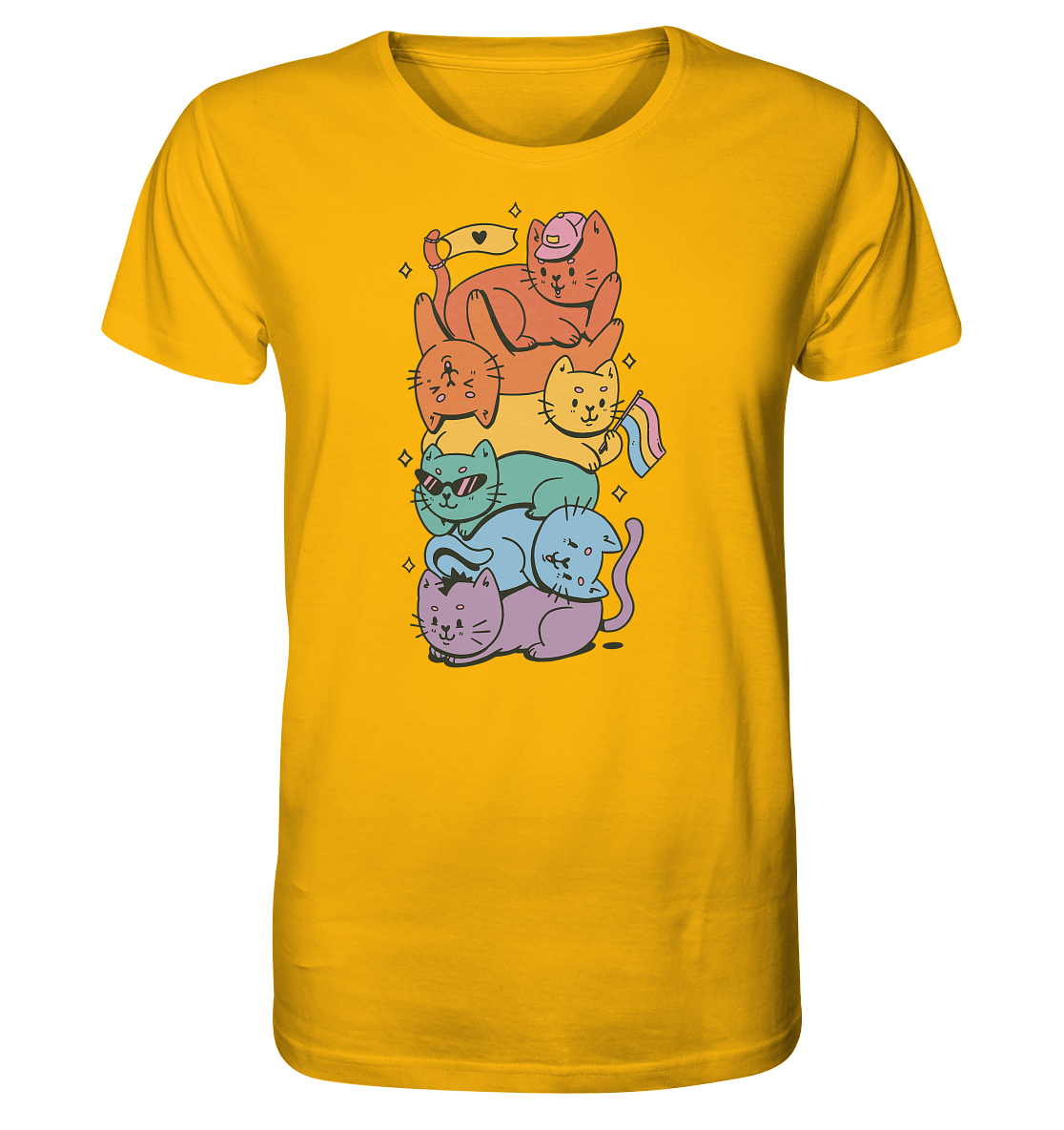 LGBTQ+ Katzen - Unisex Shirt