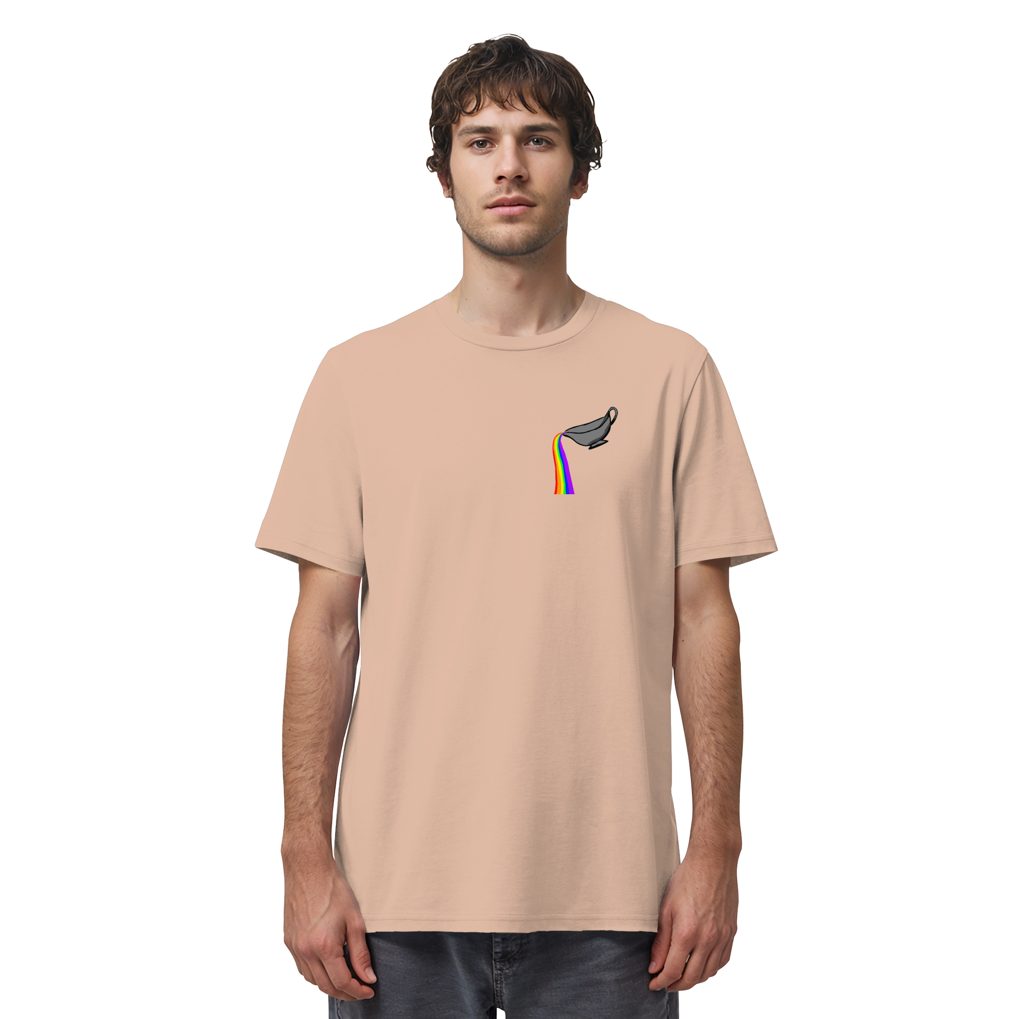Regenbogen Soße: Sauciere - Organic Shirt