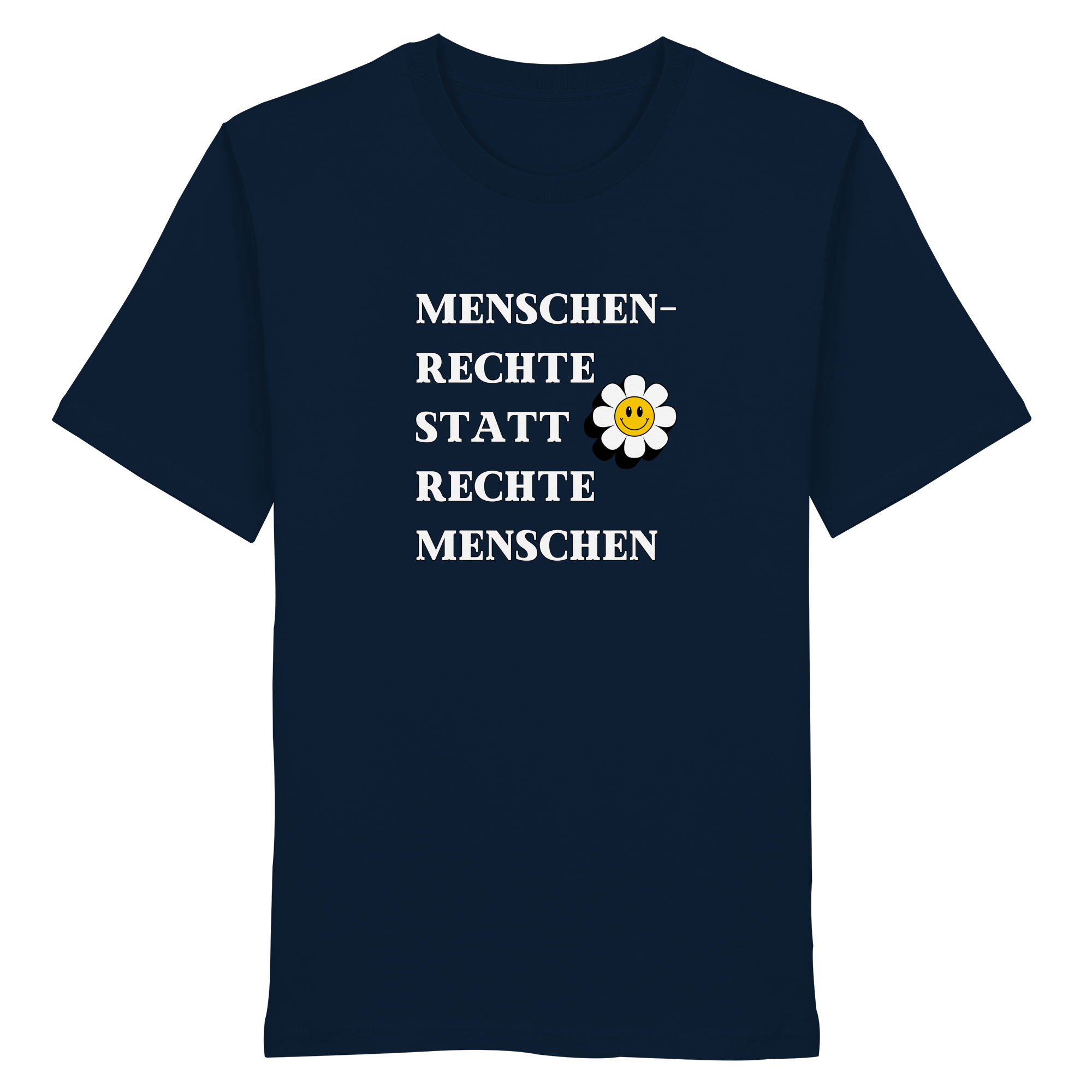 Menschenrechte statt rechte Menschen - Organic Shirt