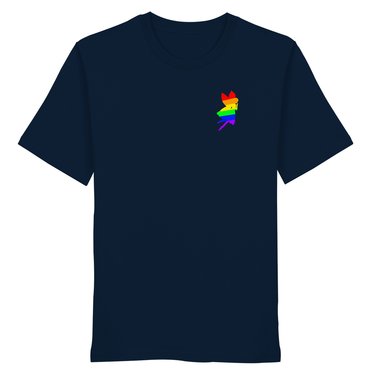 Regenbogen Fee Stick - Organic Shirt