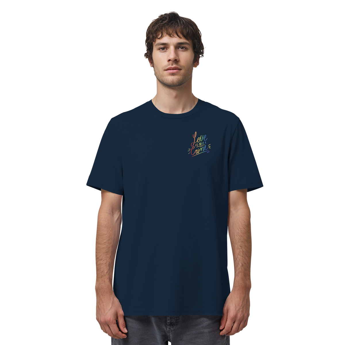 Love is Not a Crime "Calligraphy Edition" - Organic Shirt