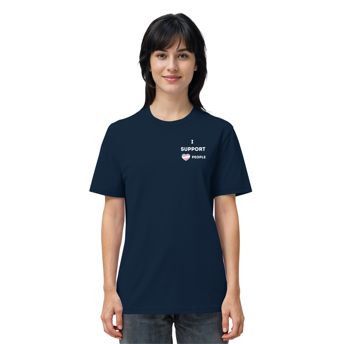 I support Trans People - Organic Shirt