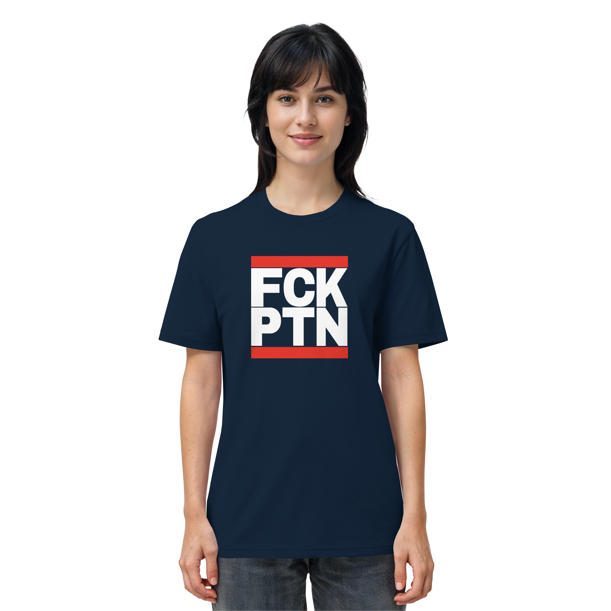 FCK PTN (weiße Schrift) - Organic Shirt