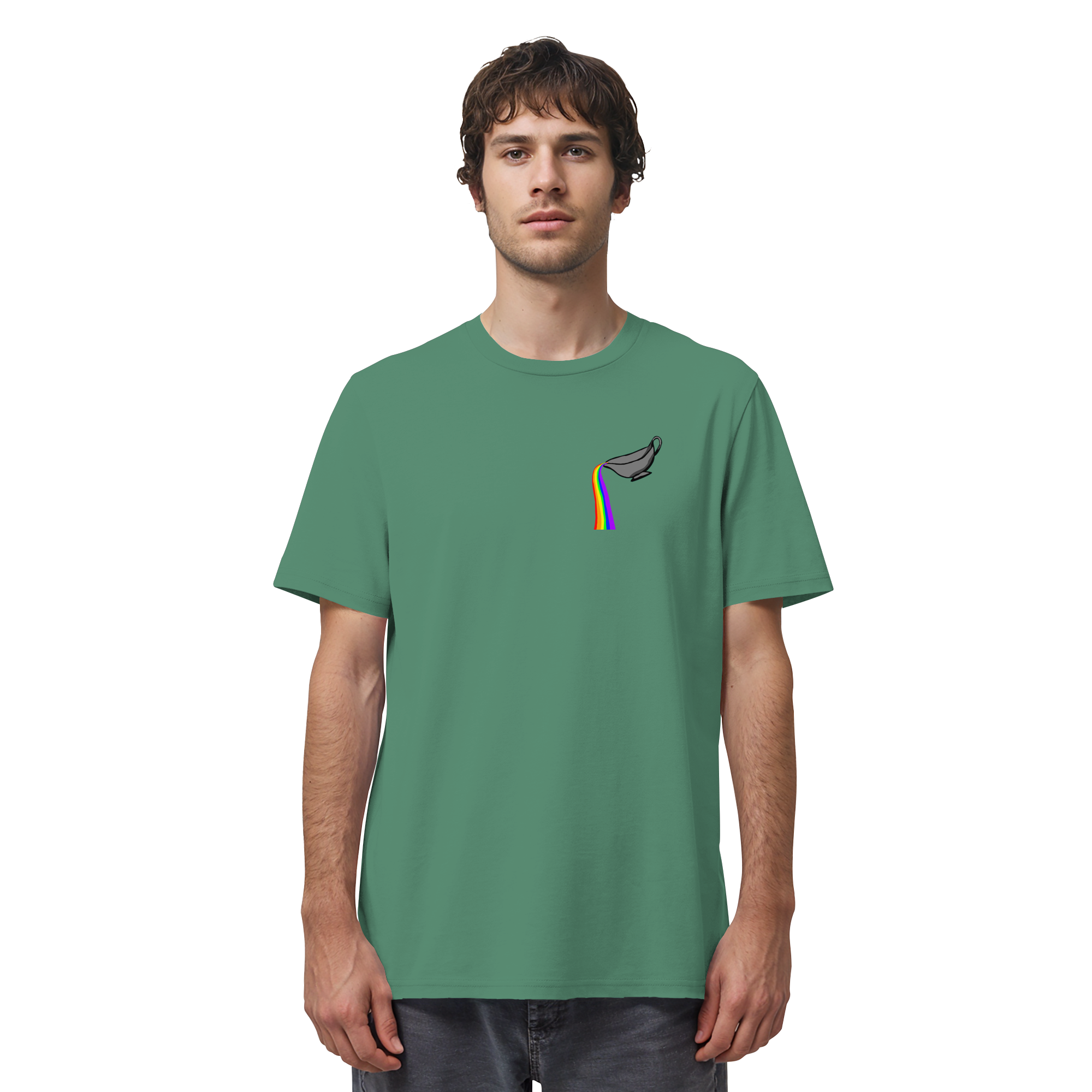 Regenbogen Soße: Sauciere - Organic Shirt