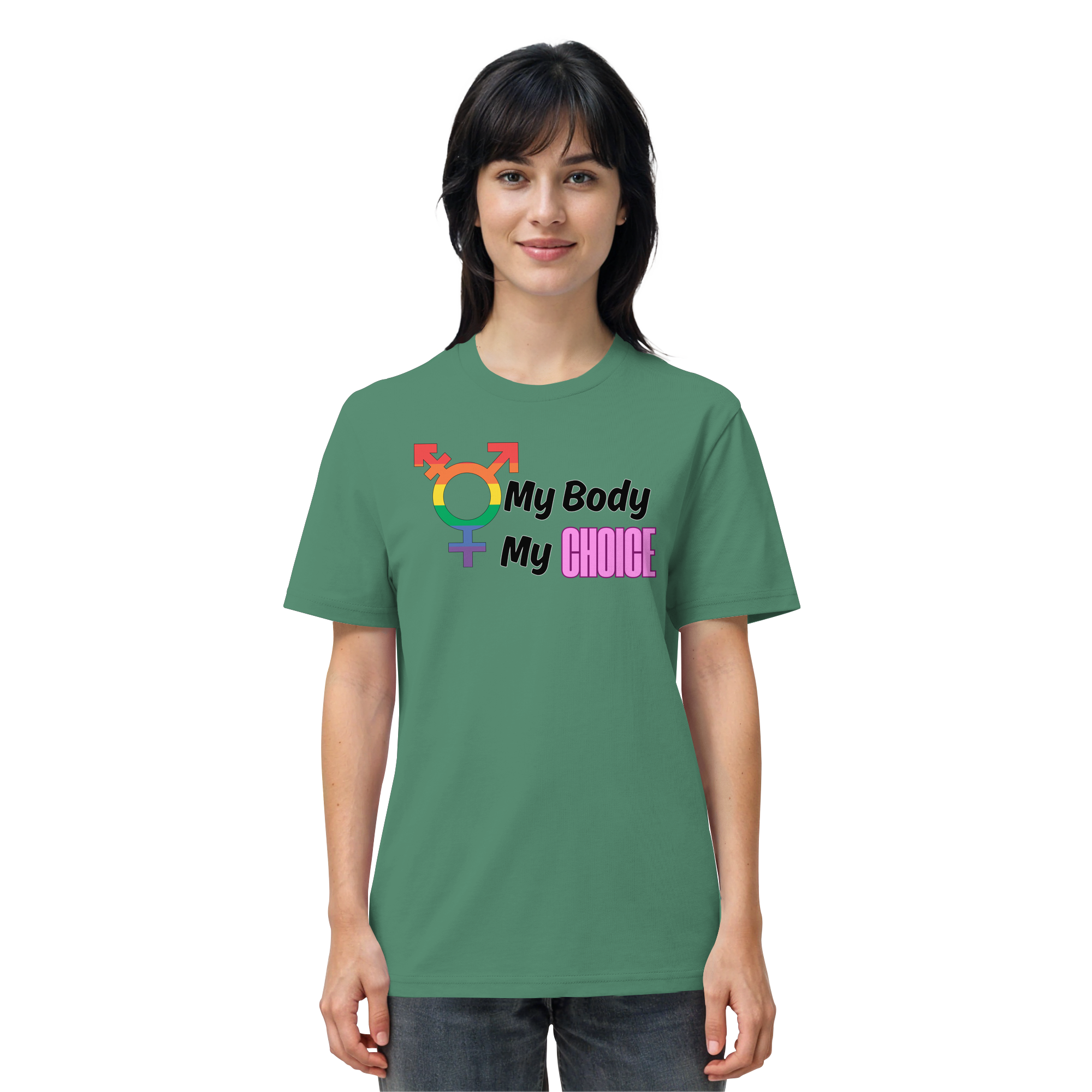 My Body My Choice "Rainbow Resistance Edition" - Organic Shirt
