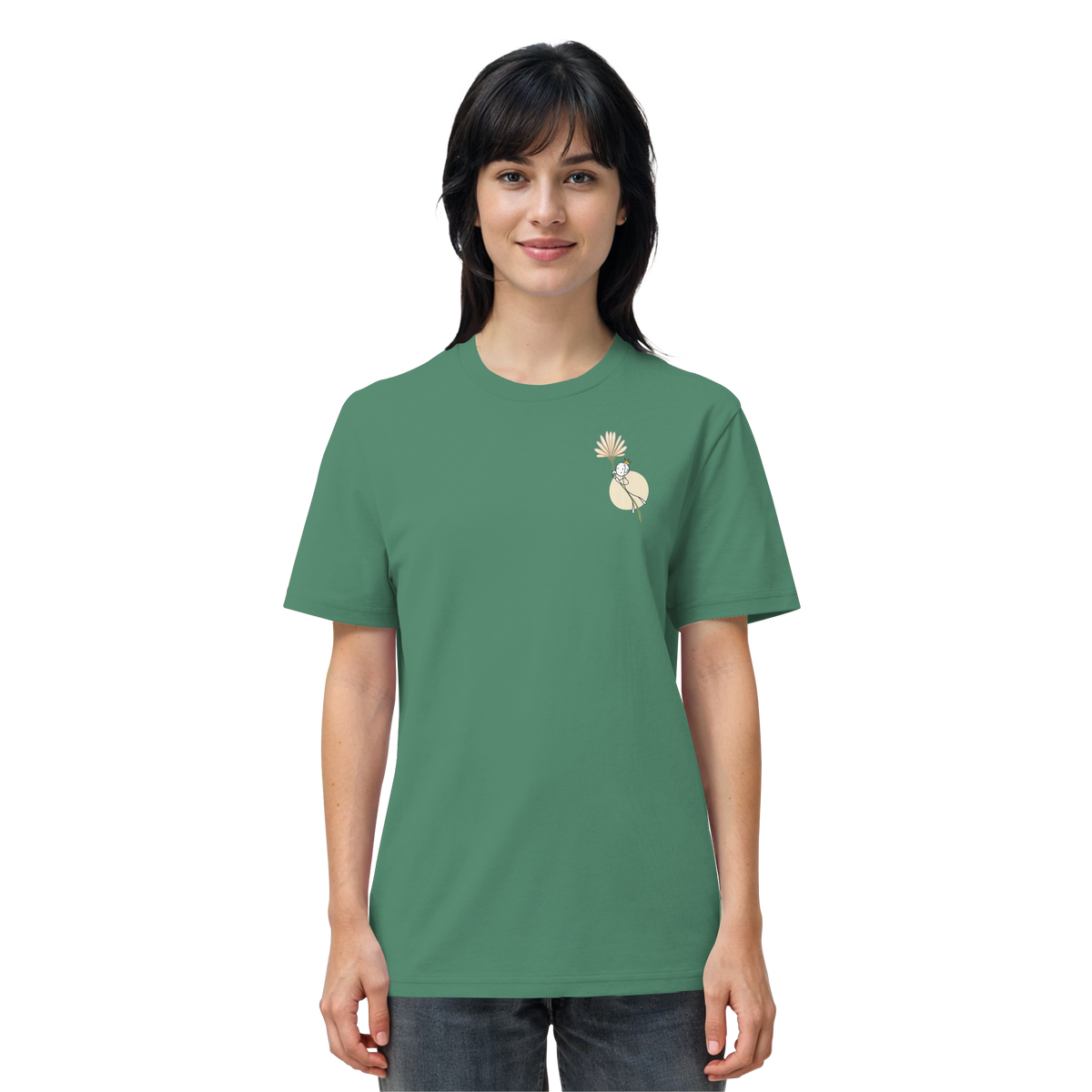 Seelenmännchen "Blumenfliegen Edition" (dunkel) - Organic Shirt