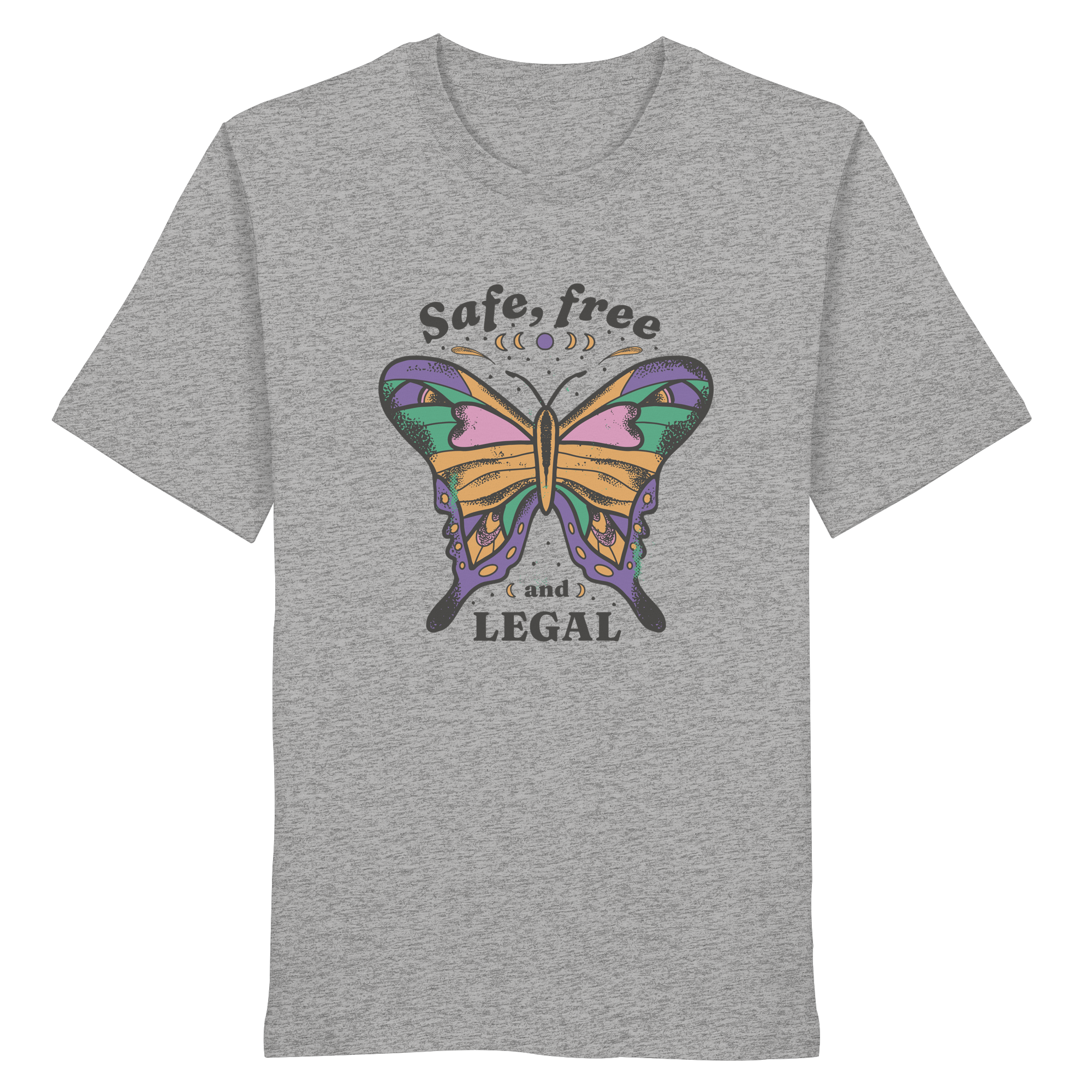 Safe Free Legal "Schmetterling Edition" - Organic Shirt
