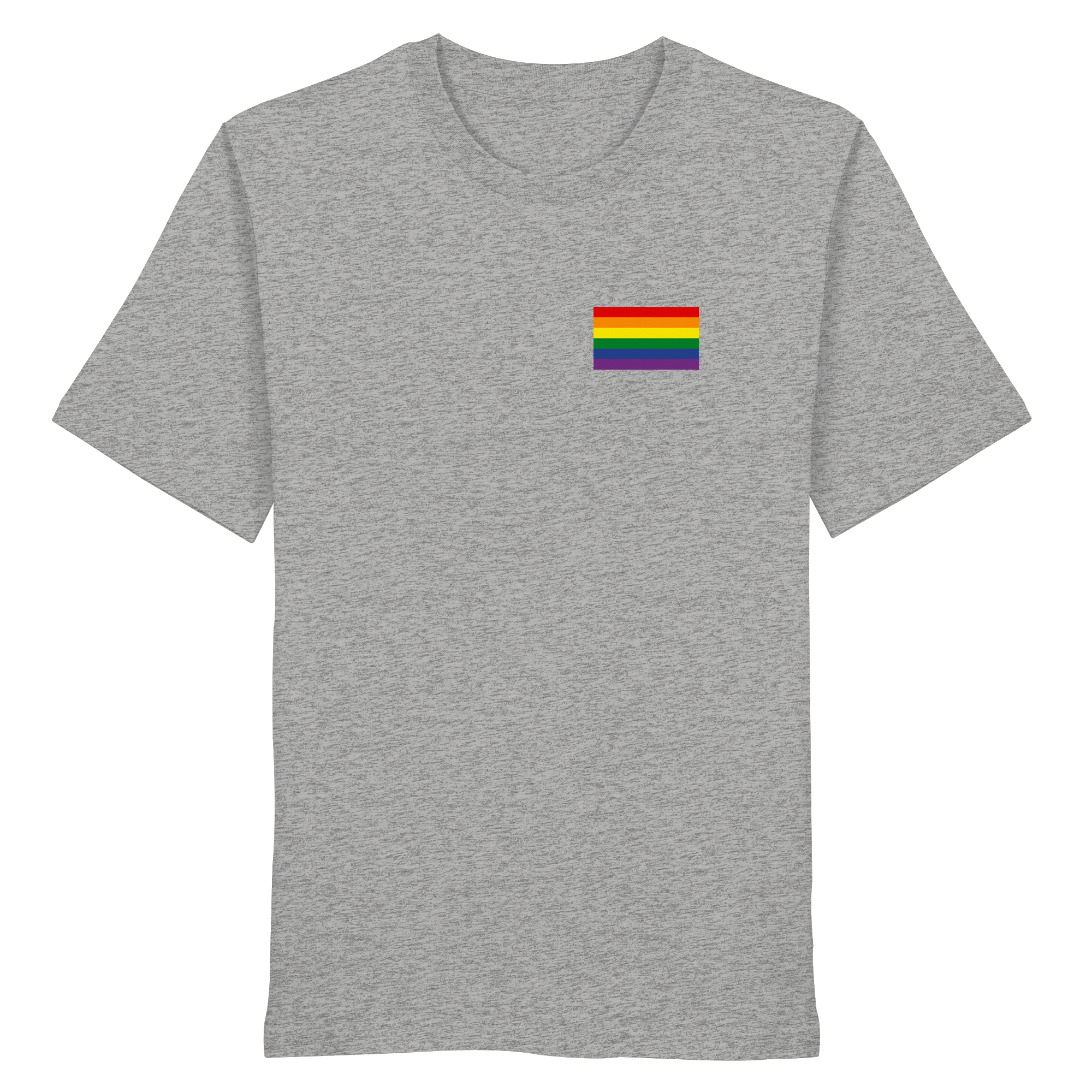 Regenbogen Pride Flag - Organic Shirt