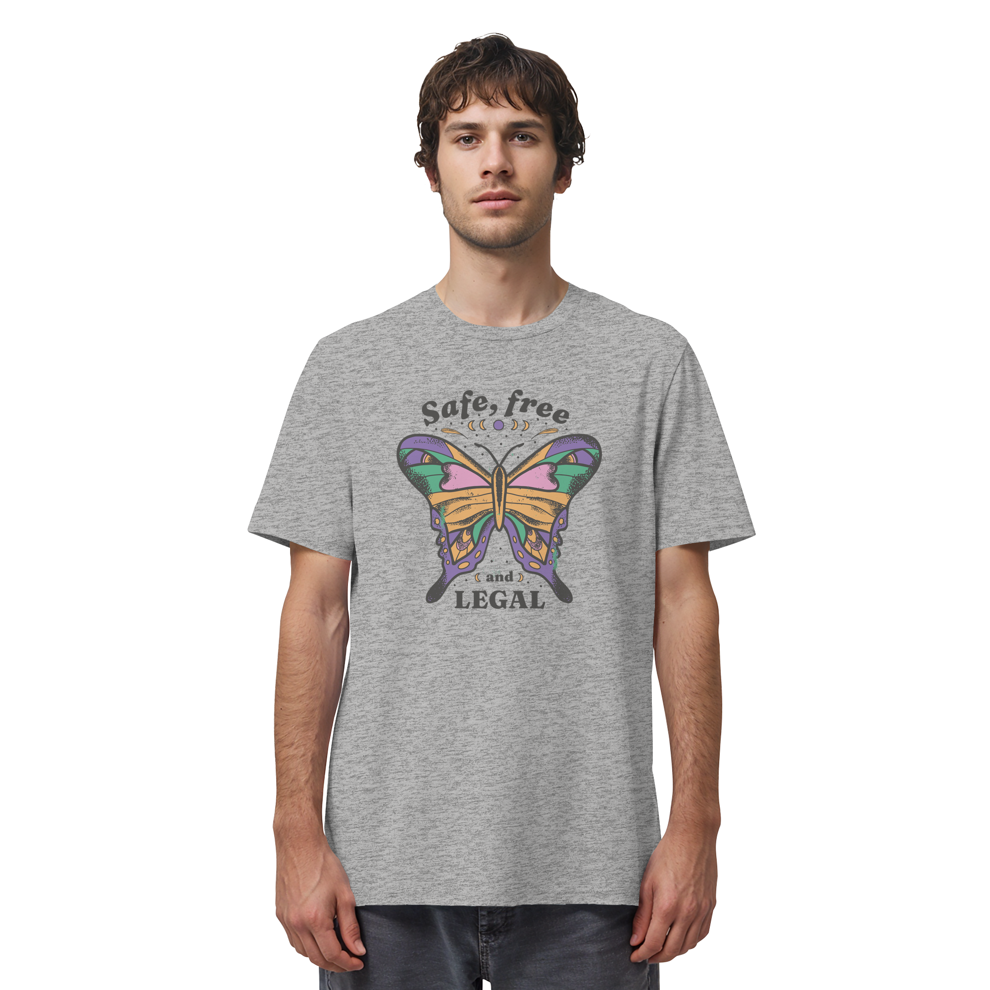 Safe Free Legal "Schmetterling Edition" - Organic Shirt