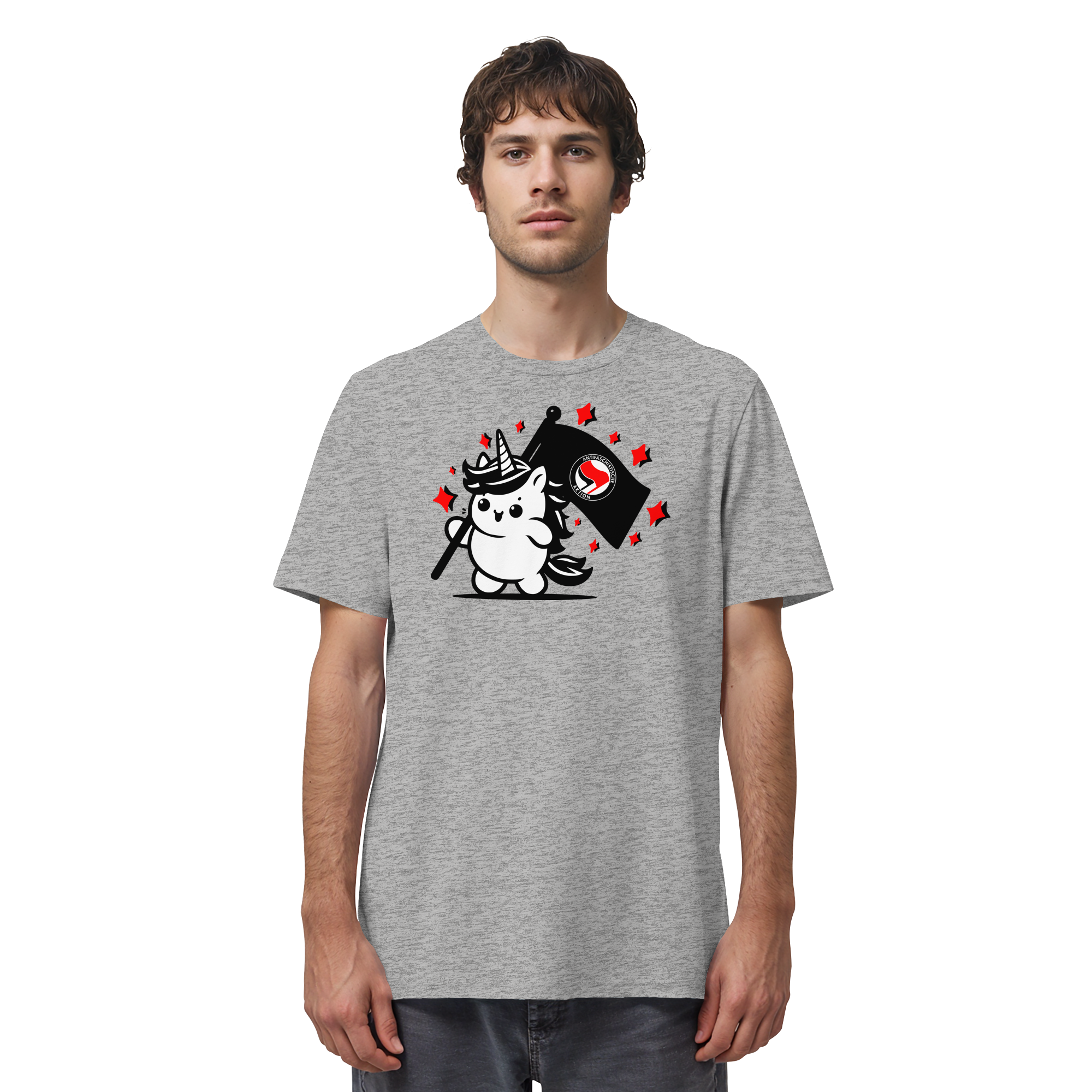Einhorn Antifa - Organic Shirt