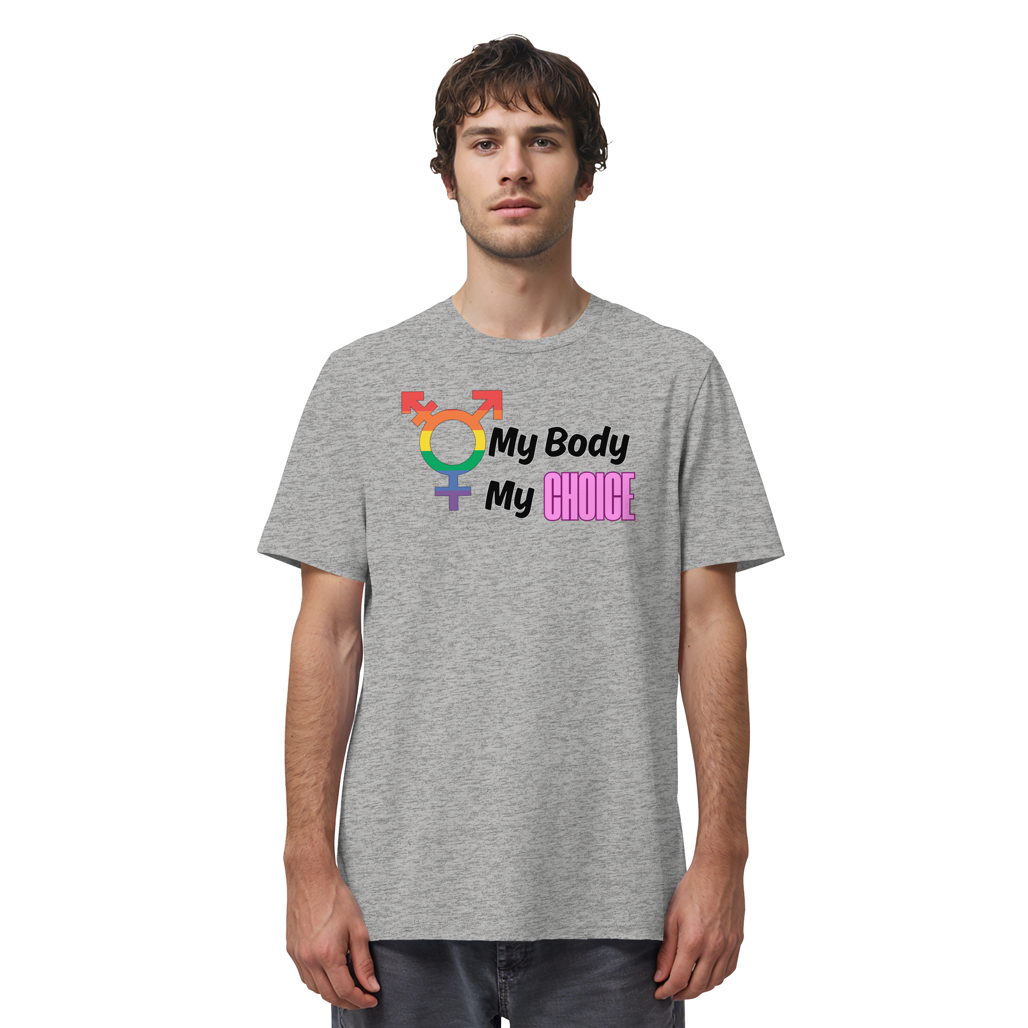 My Body My Choice "Rainbow Resistance Edition" - Organic Shirt