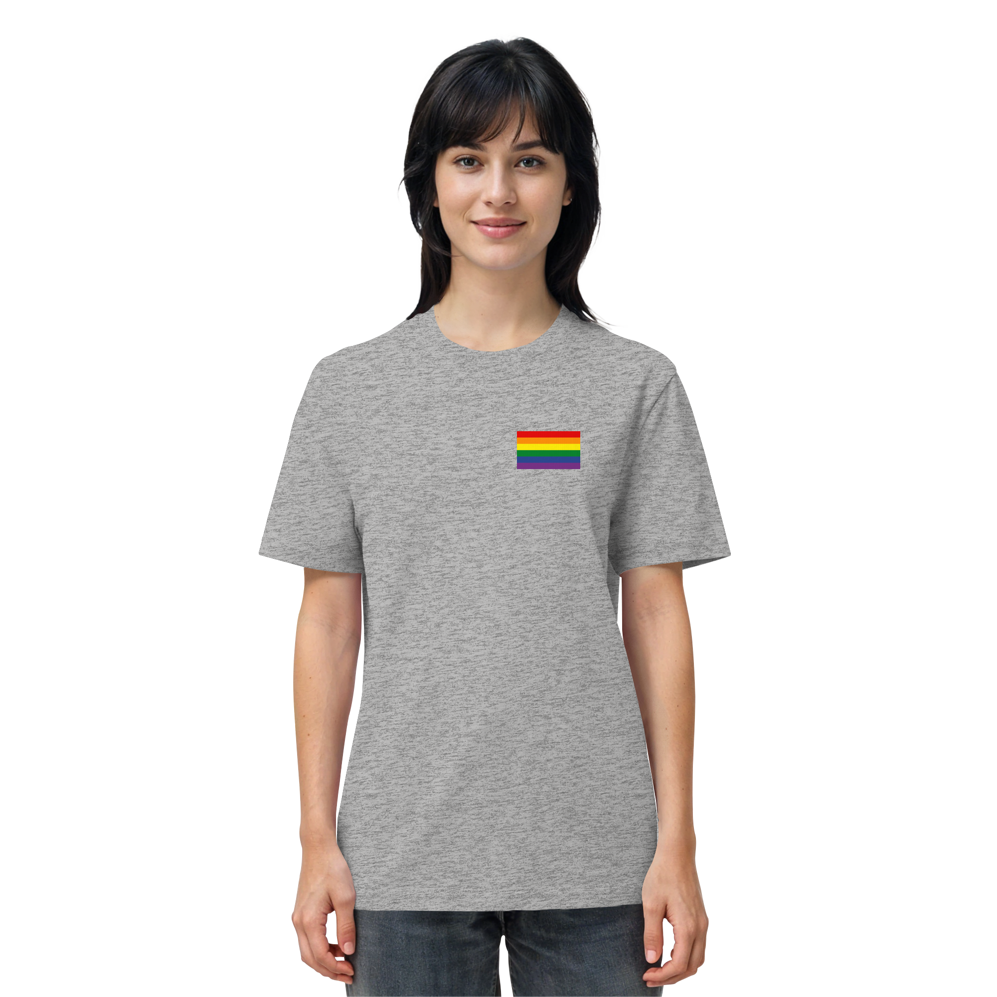 Regenbogen Pride Flag - Organic Shirt
