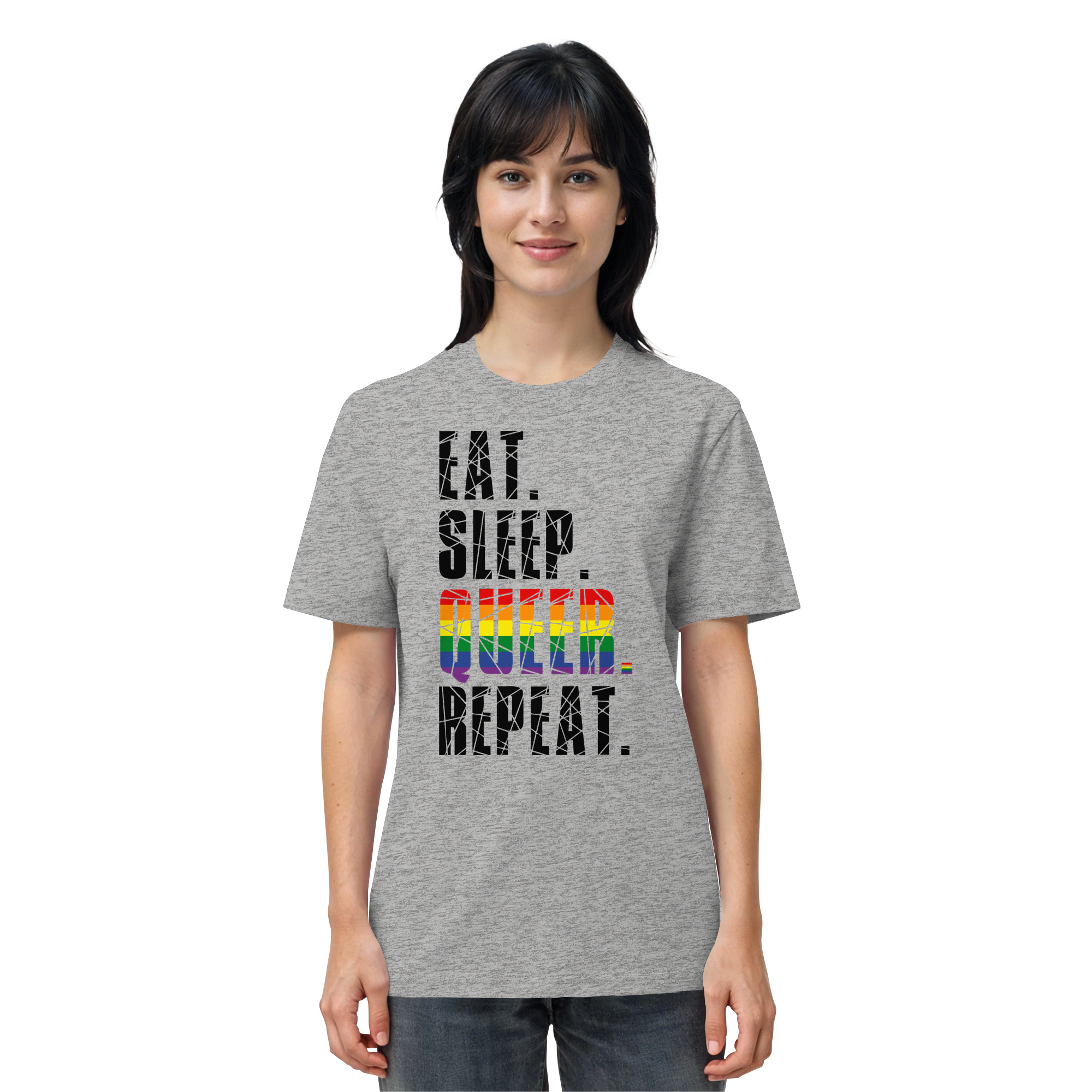 EAT. SLEEP. QUEER. REPEAT. - Organic Shirt