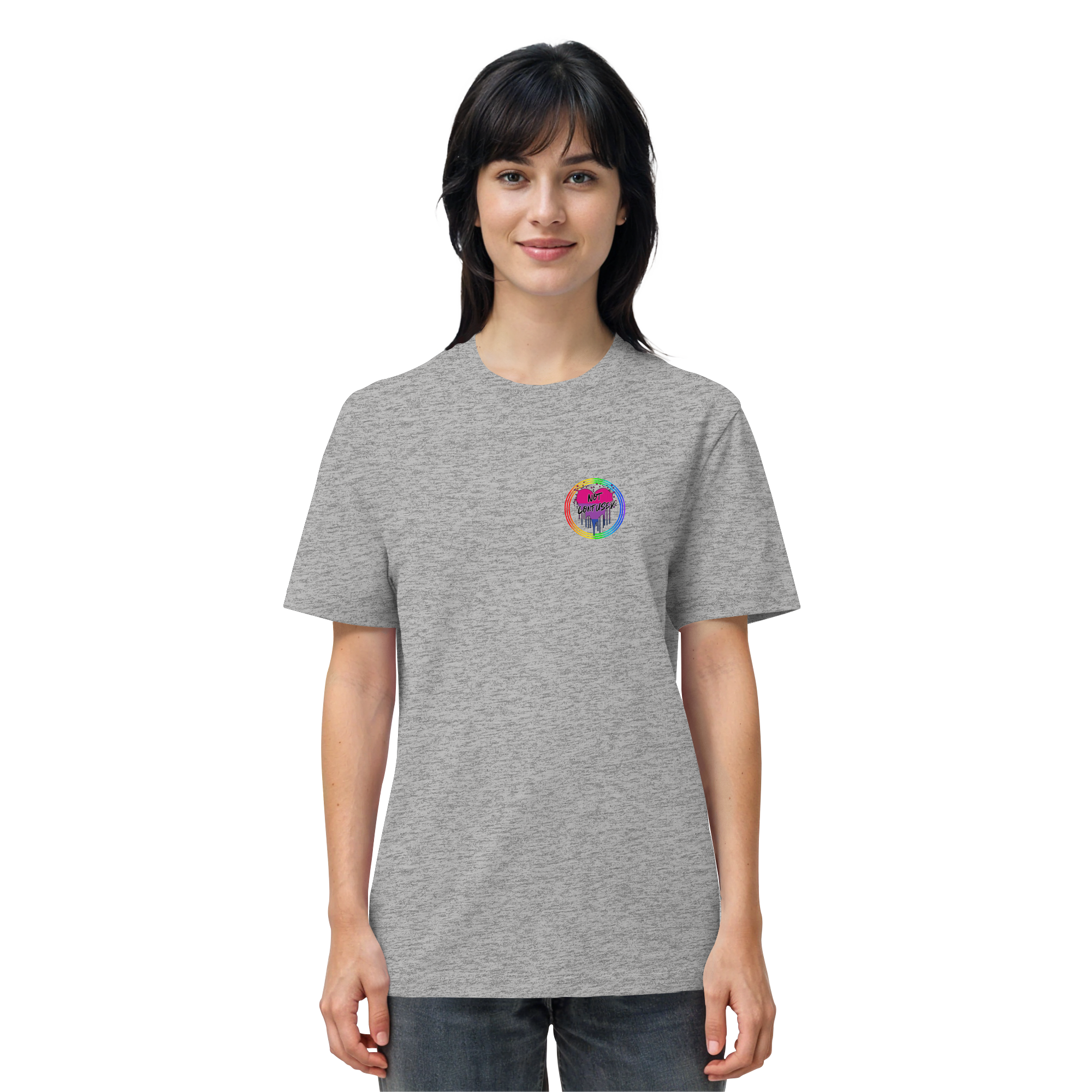 Bisexual Not Confused "Regenbogenkreis Edition" - Organic Shirt