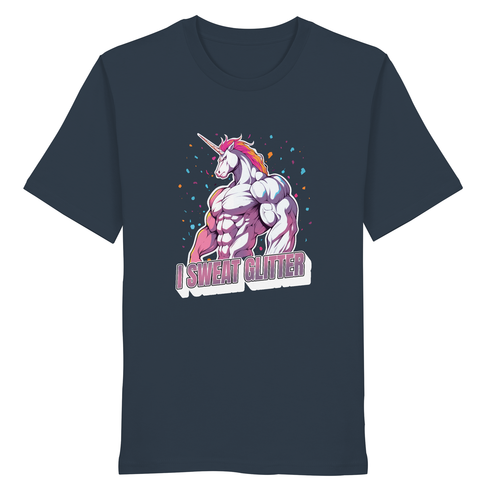 I sweat Glitter - Organic Shirt