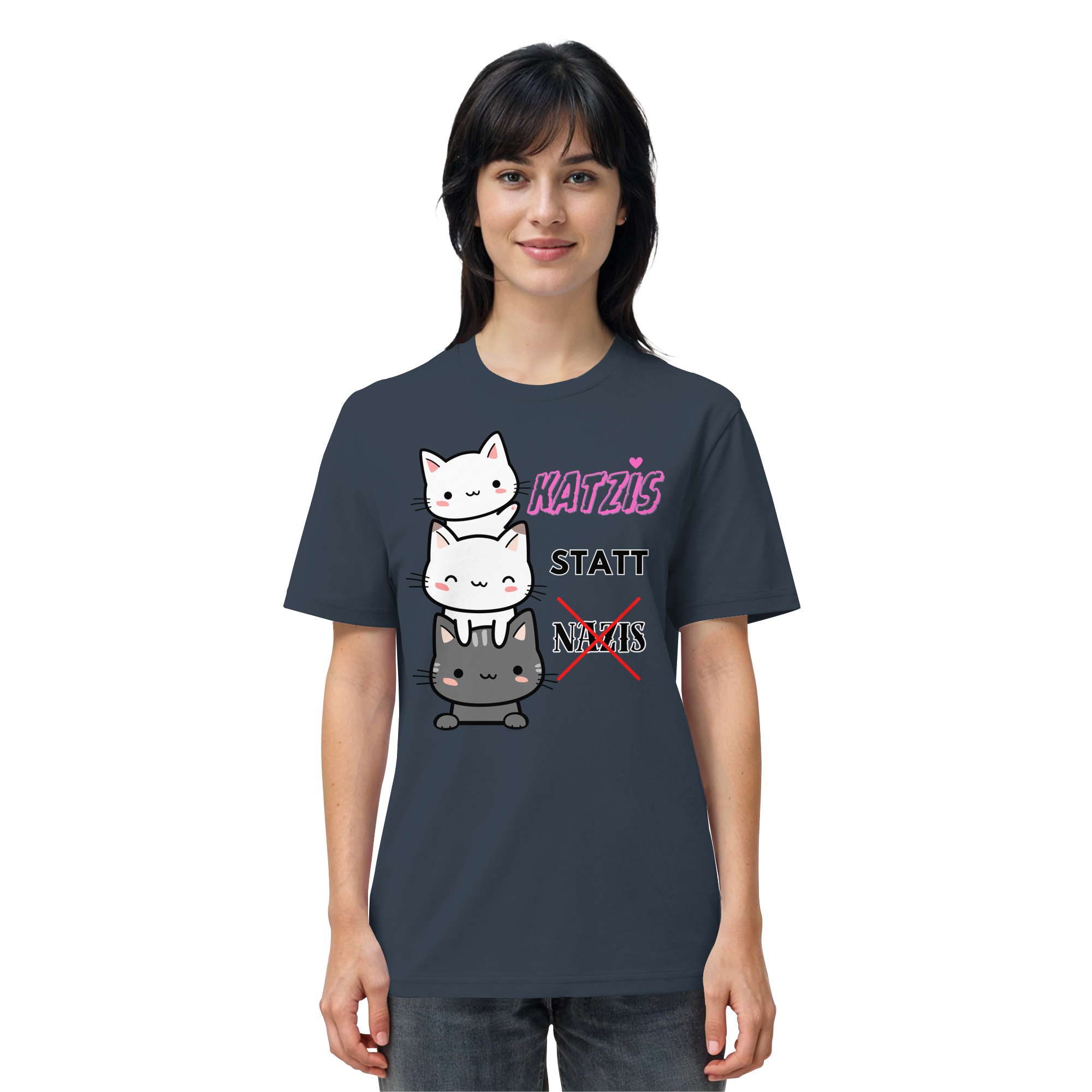 Katzis statt Nazis - Organic Shirt
