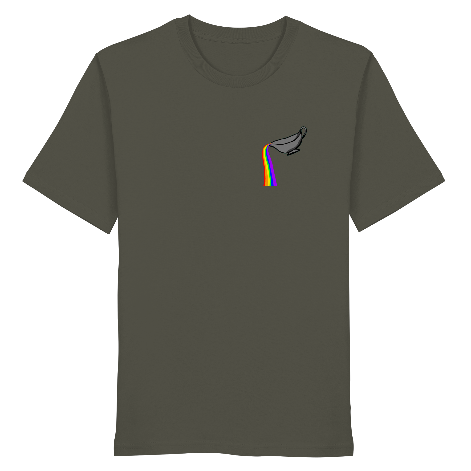 Regenbogen Soße: Sauciere - Organic Shirt