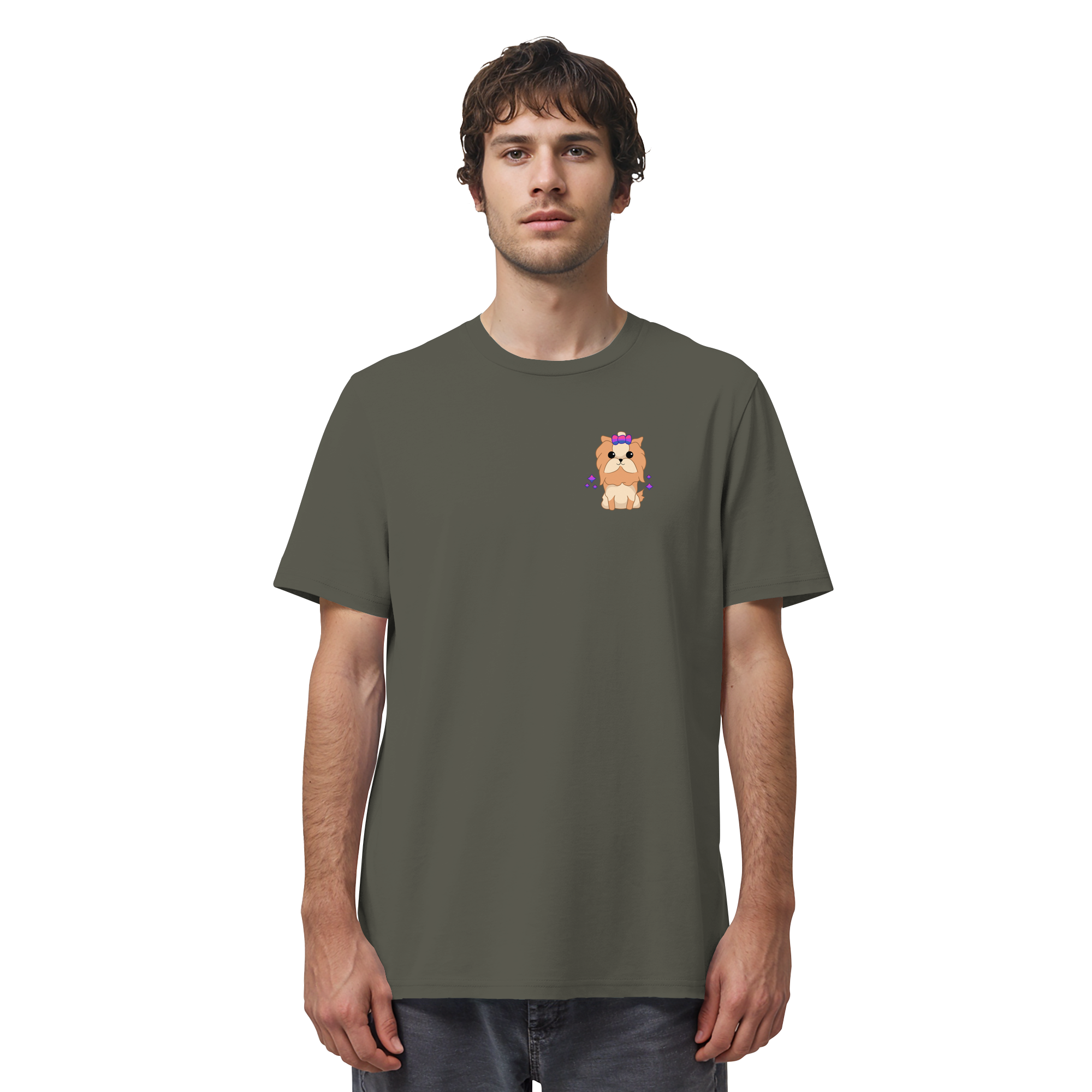 Cute Bisexual Dog - Organic Shirt