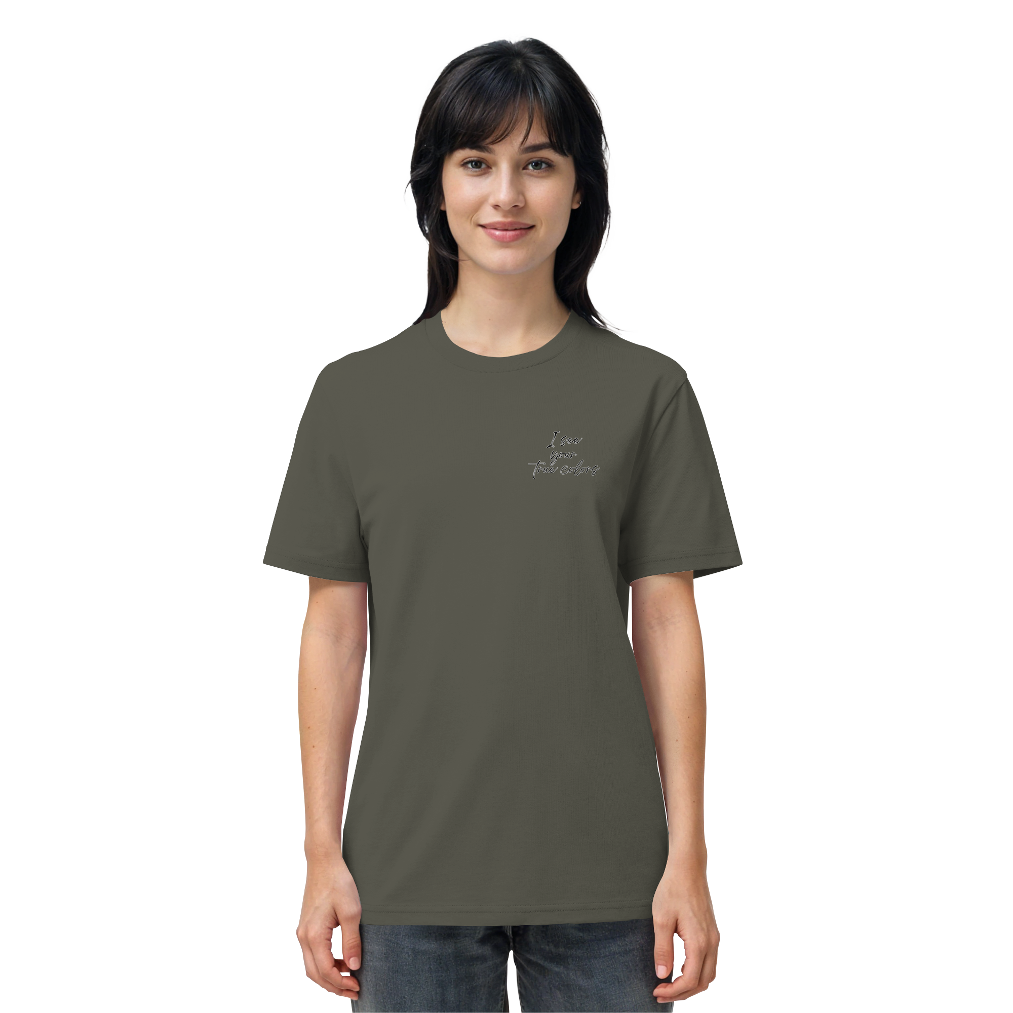 I see your True colors Backprint - Organic Shirt