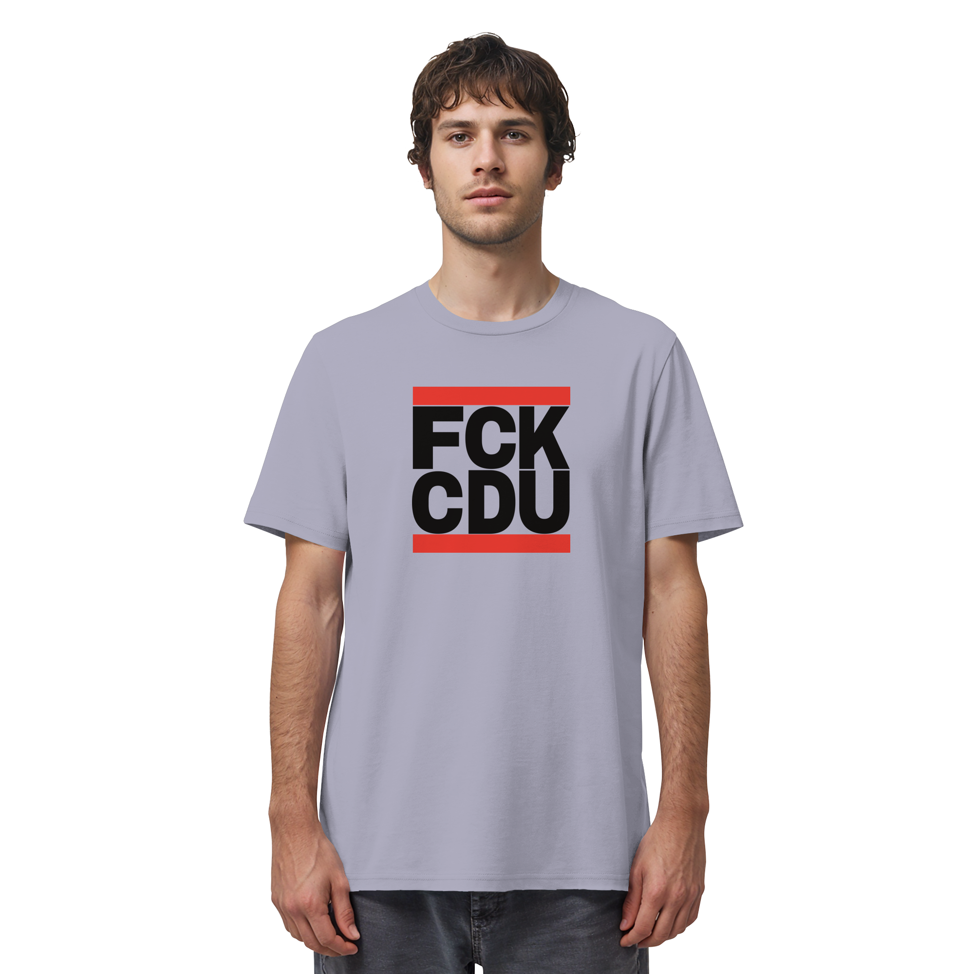 FCK CDU (schwarze Schrift) - Organic Shirt