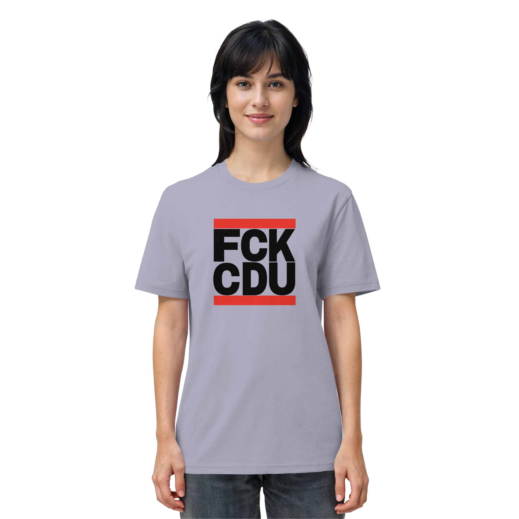 FCK CDU (schwarze Schrift) - Organic Shirt