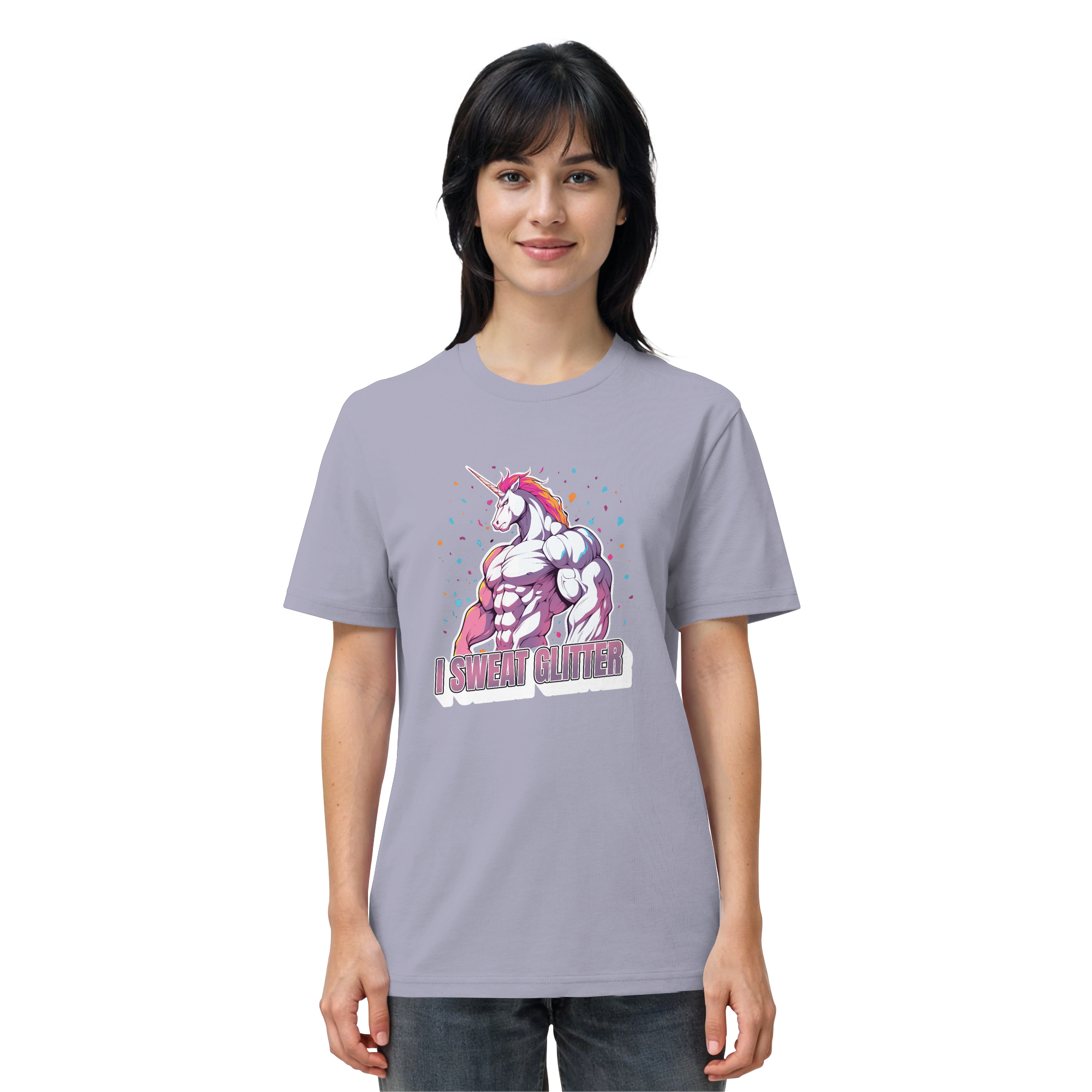 I sweat Glitter - Organic Shirt