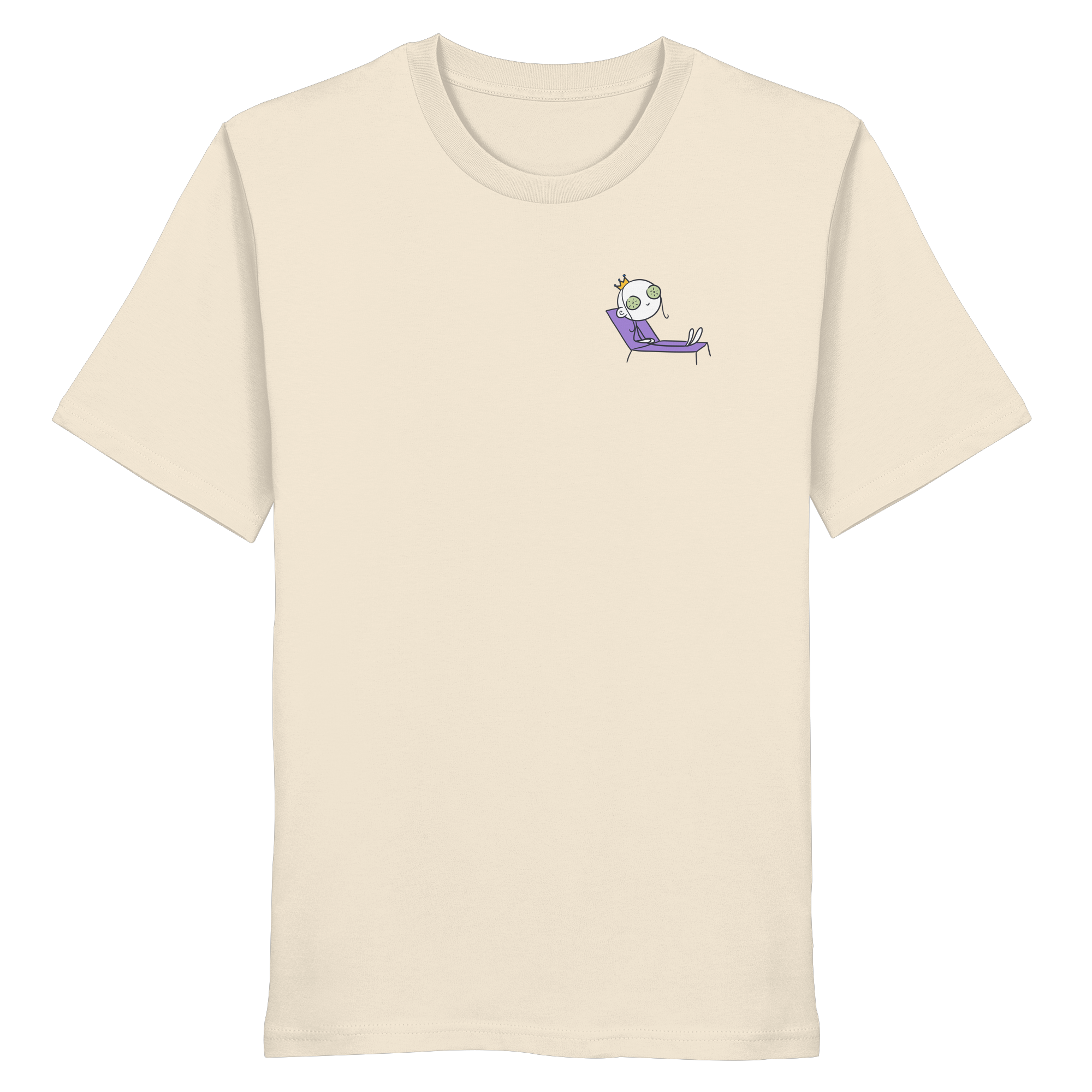 Seelenmännchen "Chill Out Edition" Brustprint - Organic Shirt
