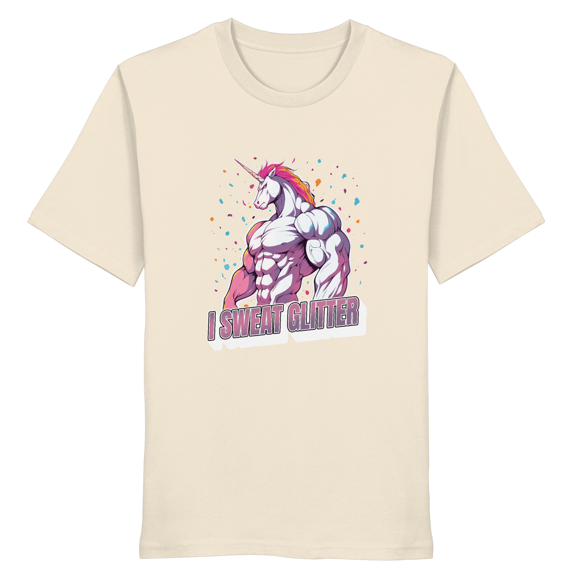 I sweat Glitter - Organic Shirt
