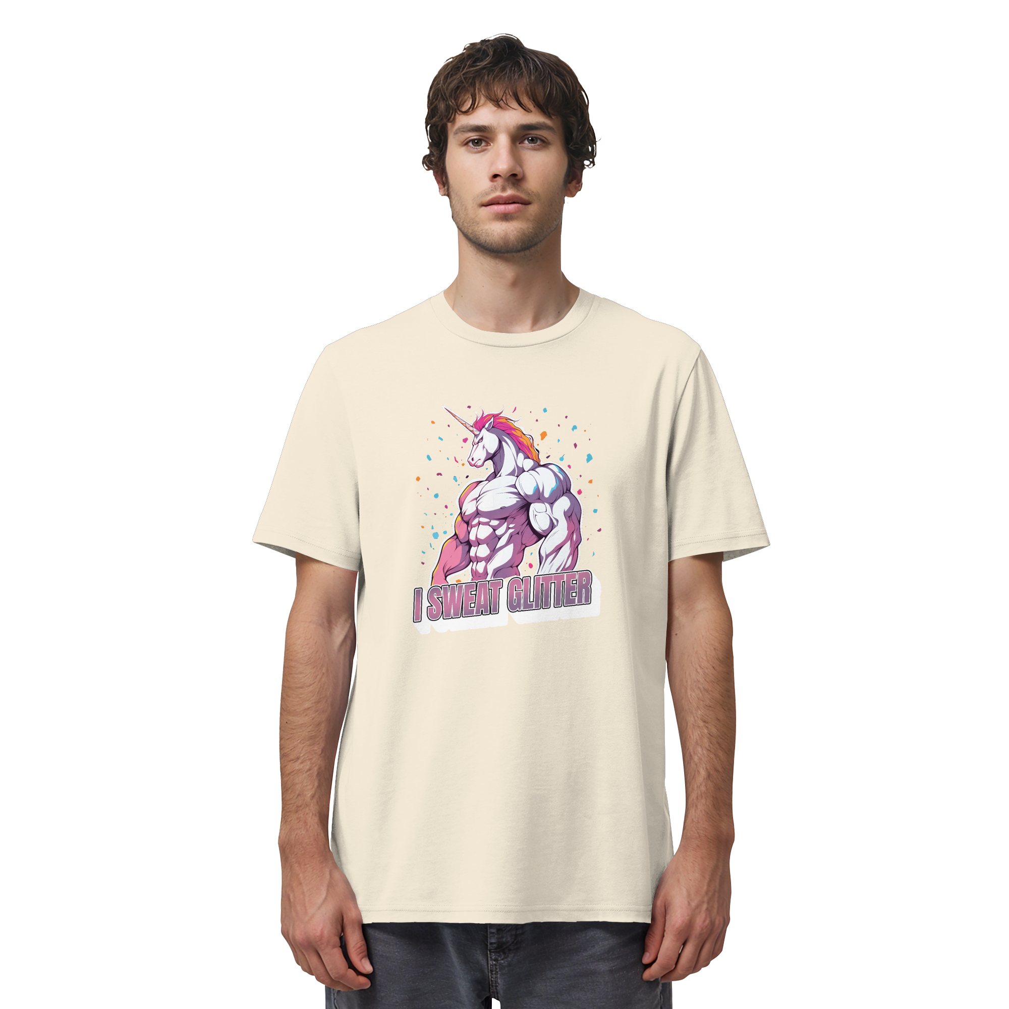 I sweat Glitter - Organic Shirt