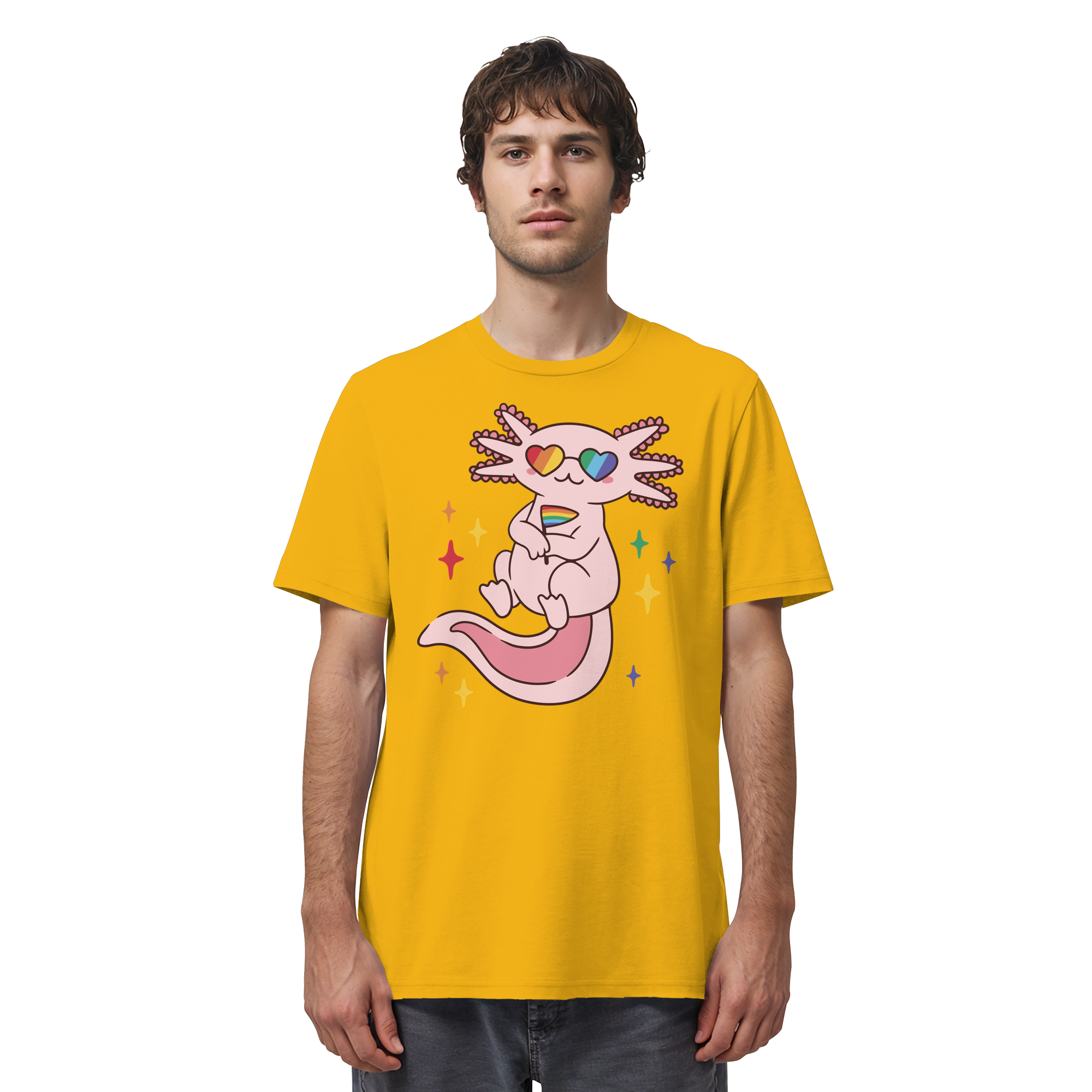 Big Pride Axolotl - Organic Shirt