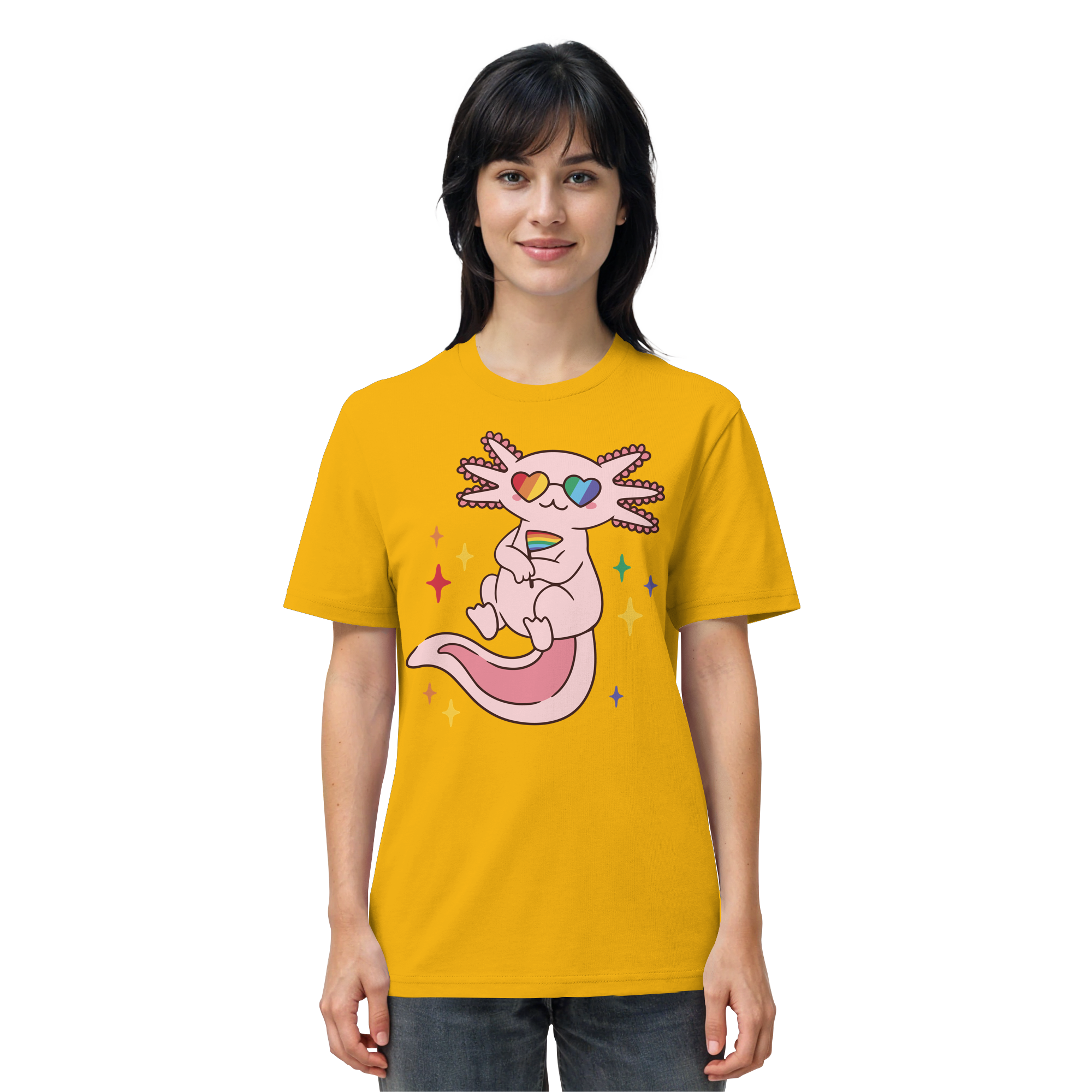 Big Pride Axolotl - Organic Shirt