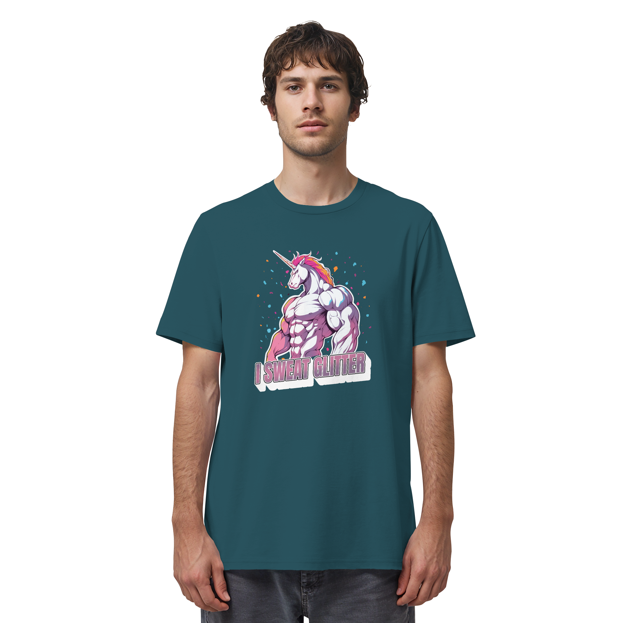 I sweat Glitter - Organic Shirt