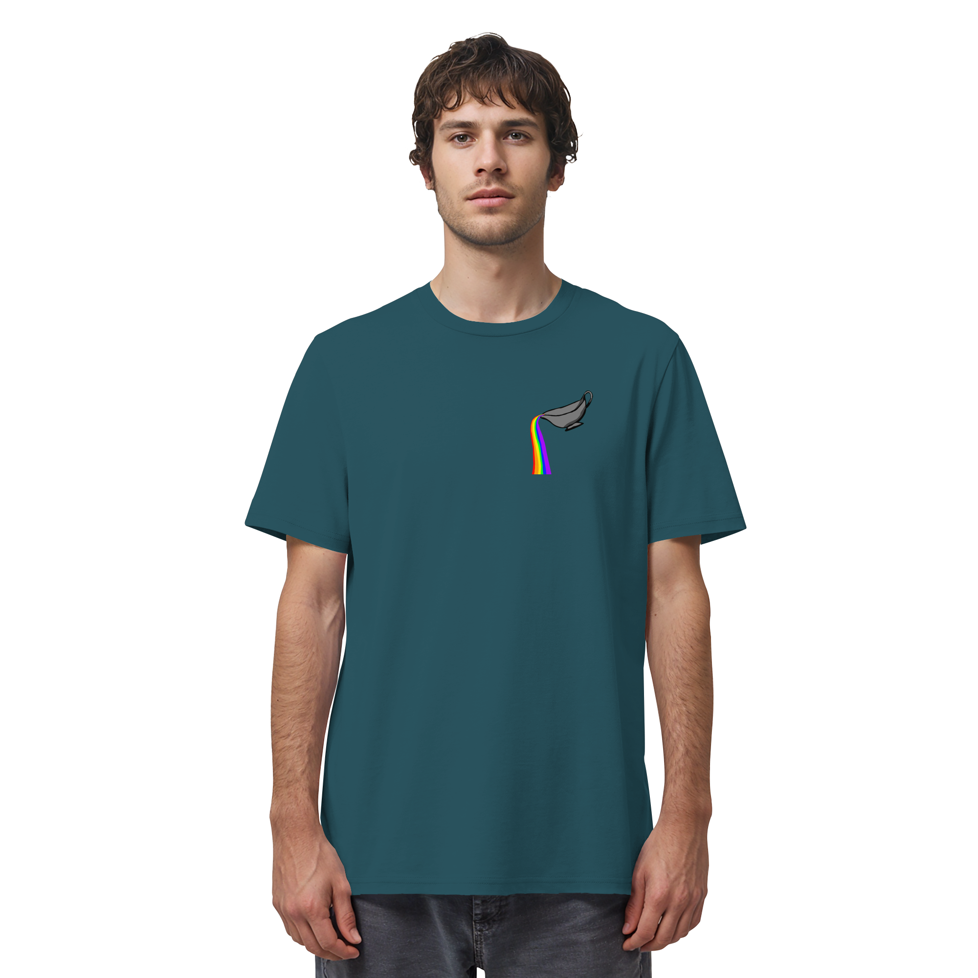 Regenbogen Soße: Sauciere - Organic Shirt