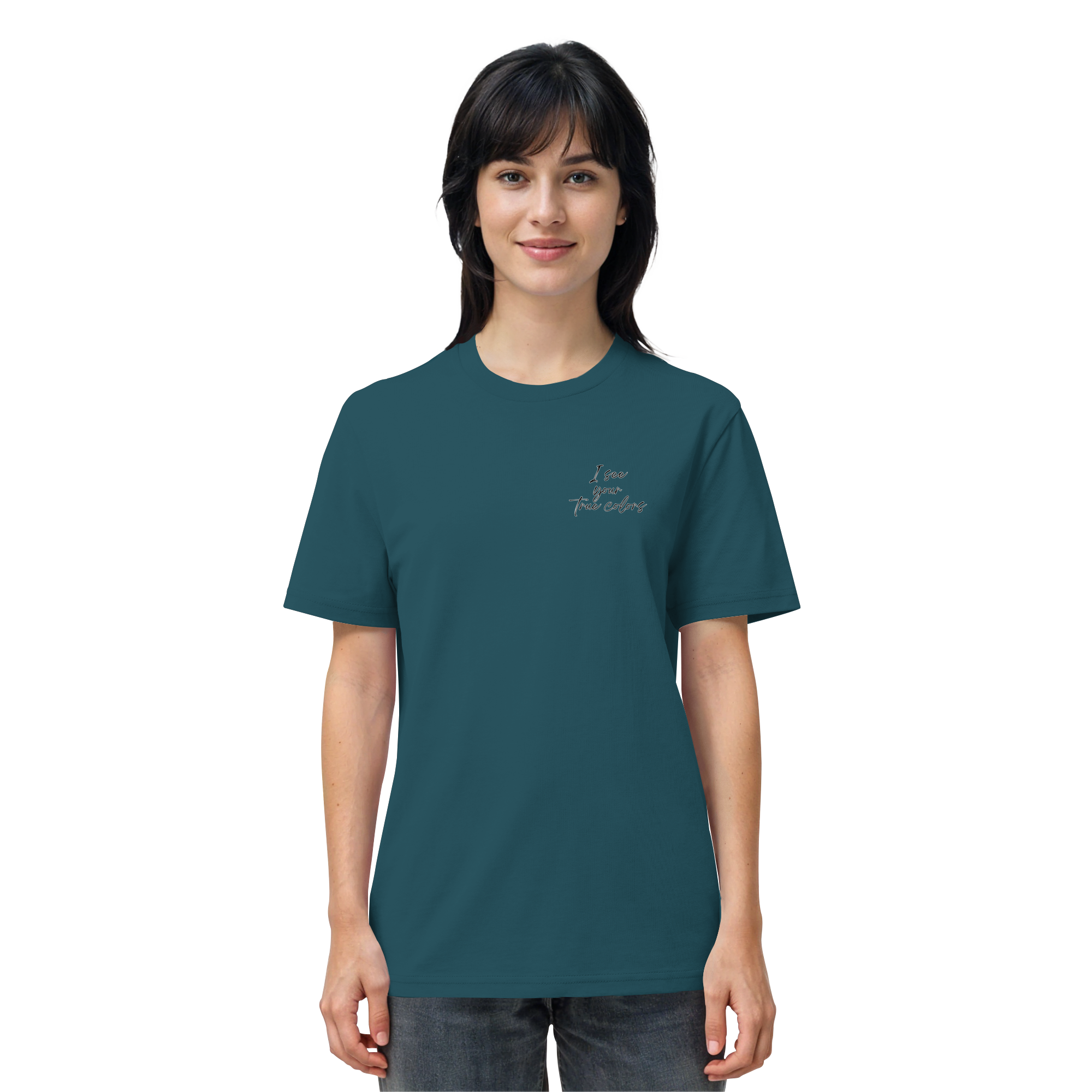 I see your True colors Backprint - Organic Shirt