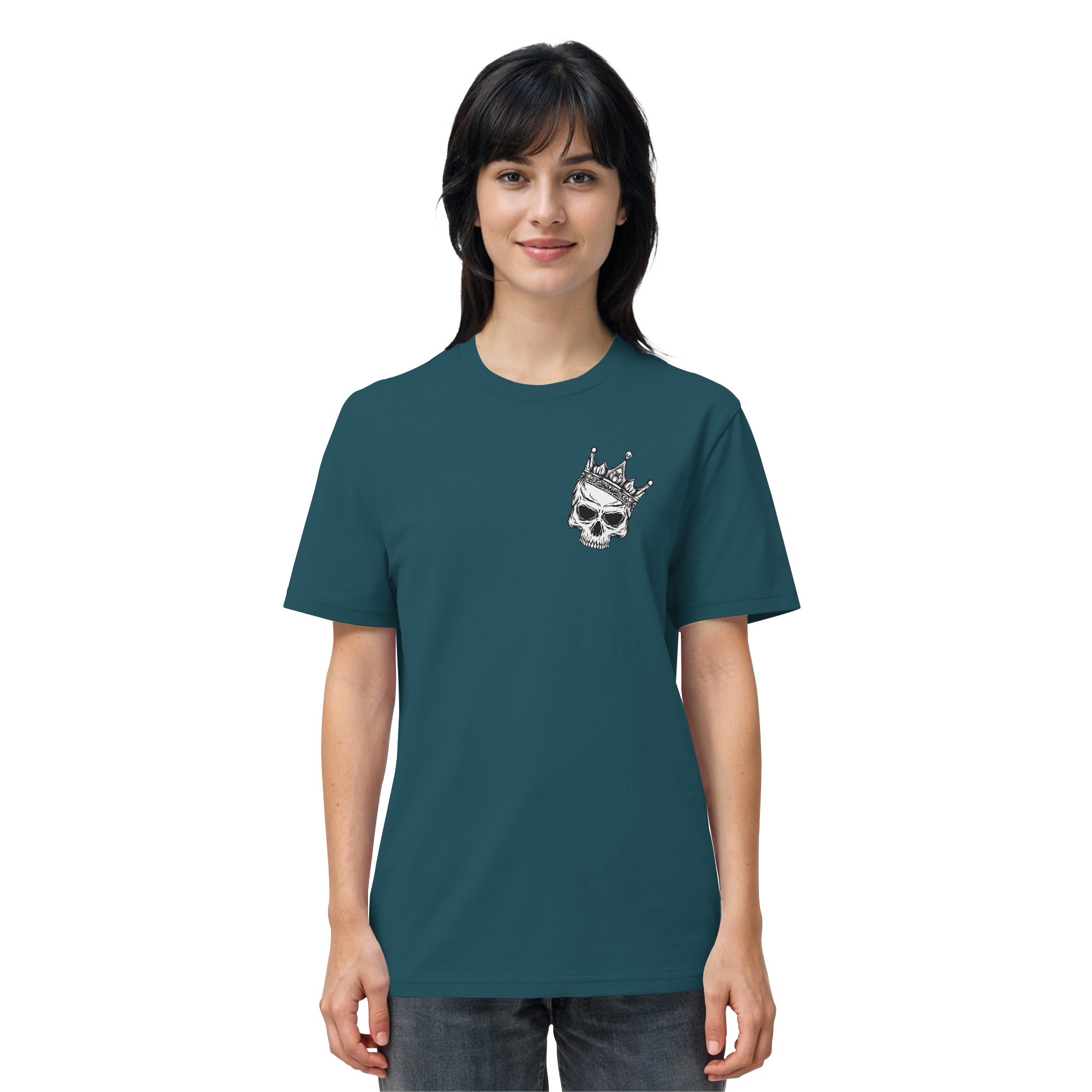 Eat the Rich "Skull Edition" Backprint - Organic Shirt