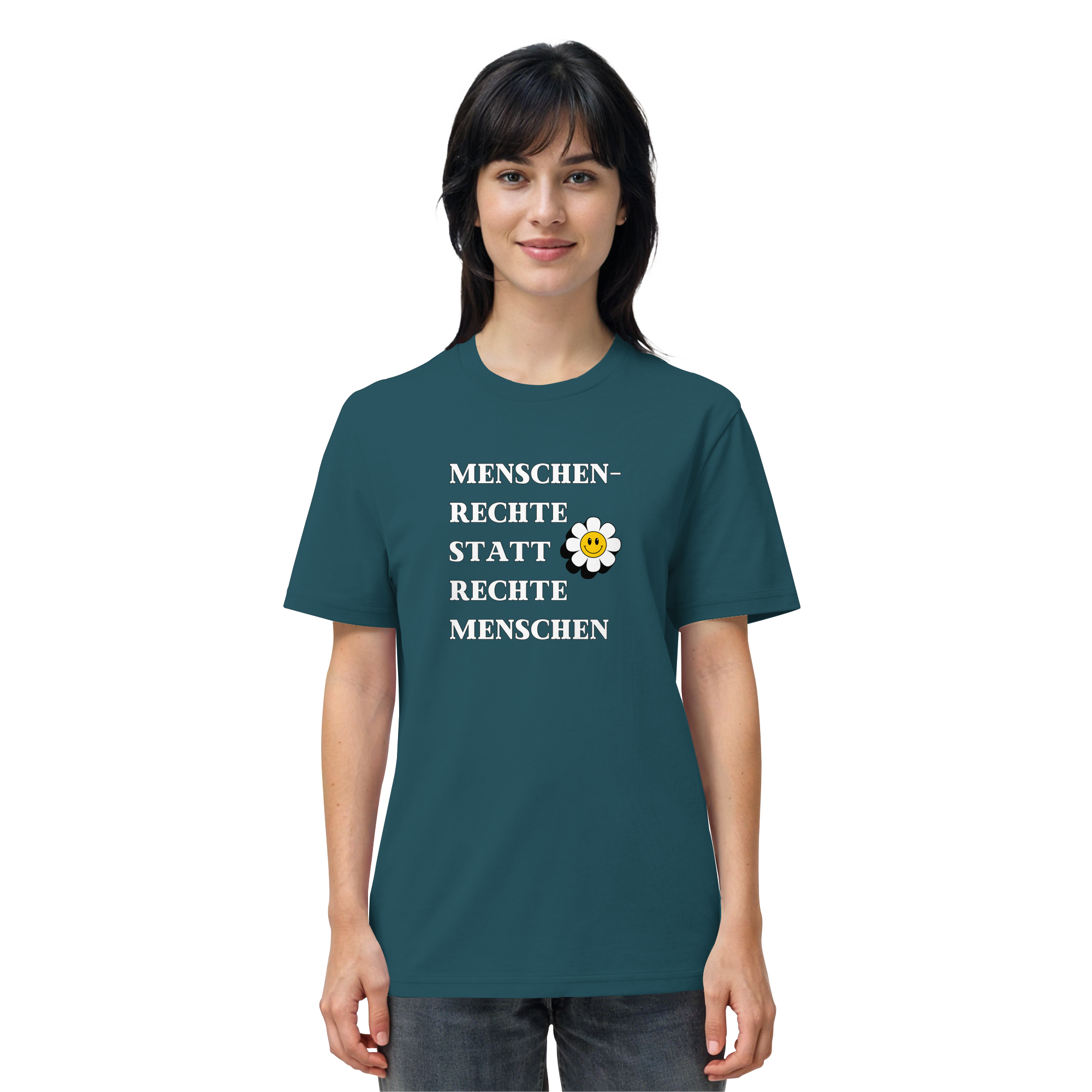 Menschenrechte statt rechte Menschen - Organic Shirt