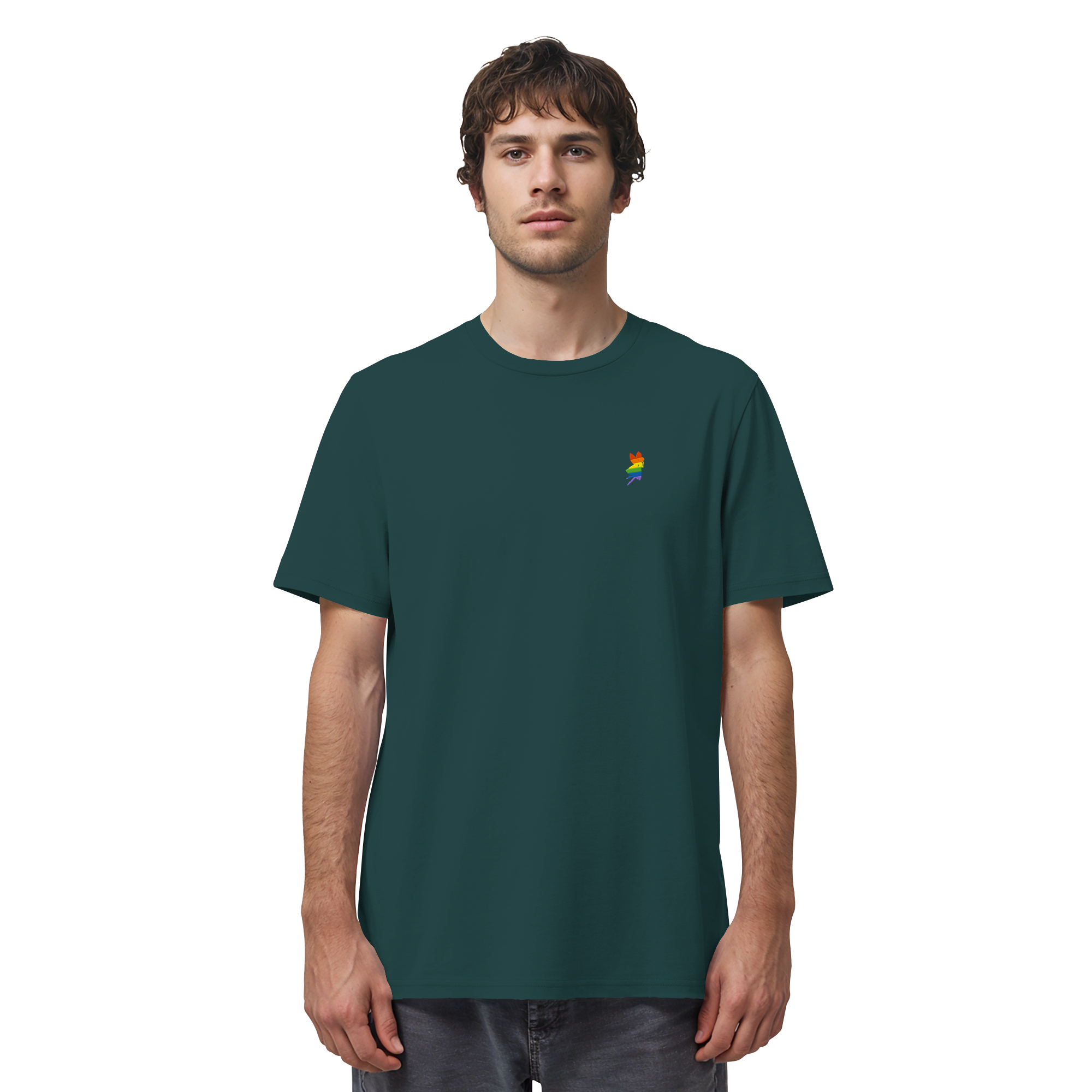 Regenbogen Fee - Organic Shirt (Stick)