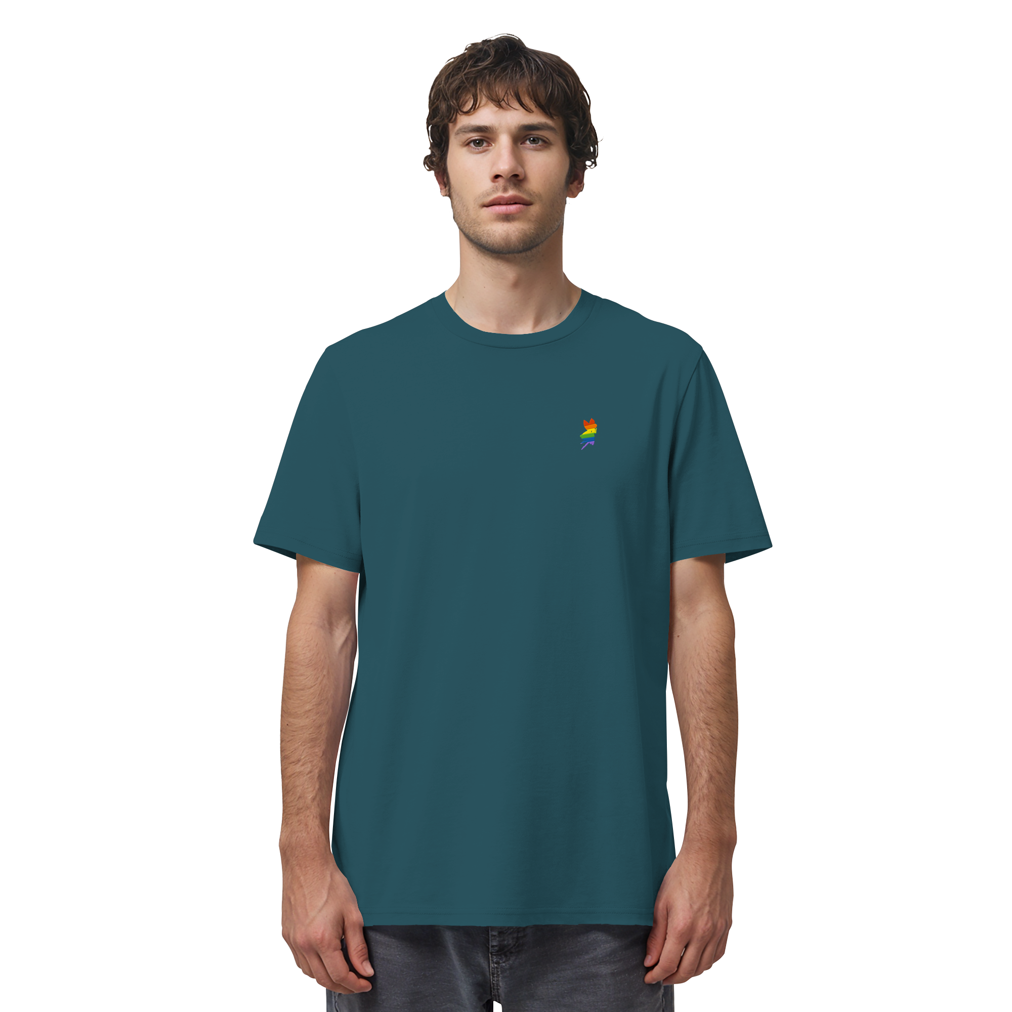 Regenbogen Fee - Organic Shirt (Stick)
