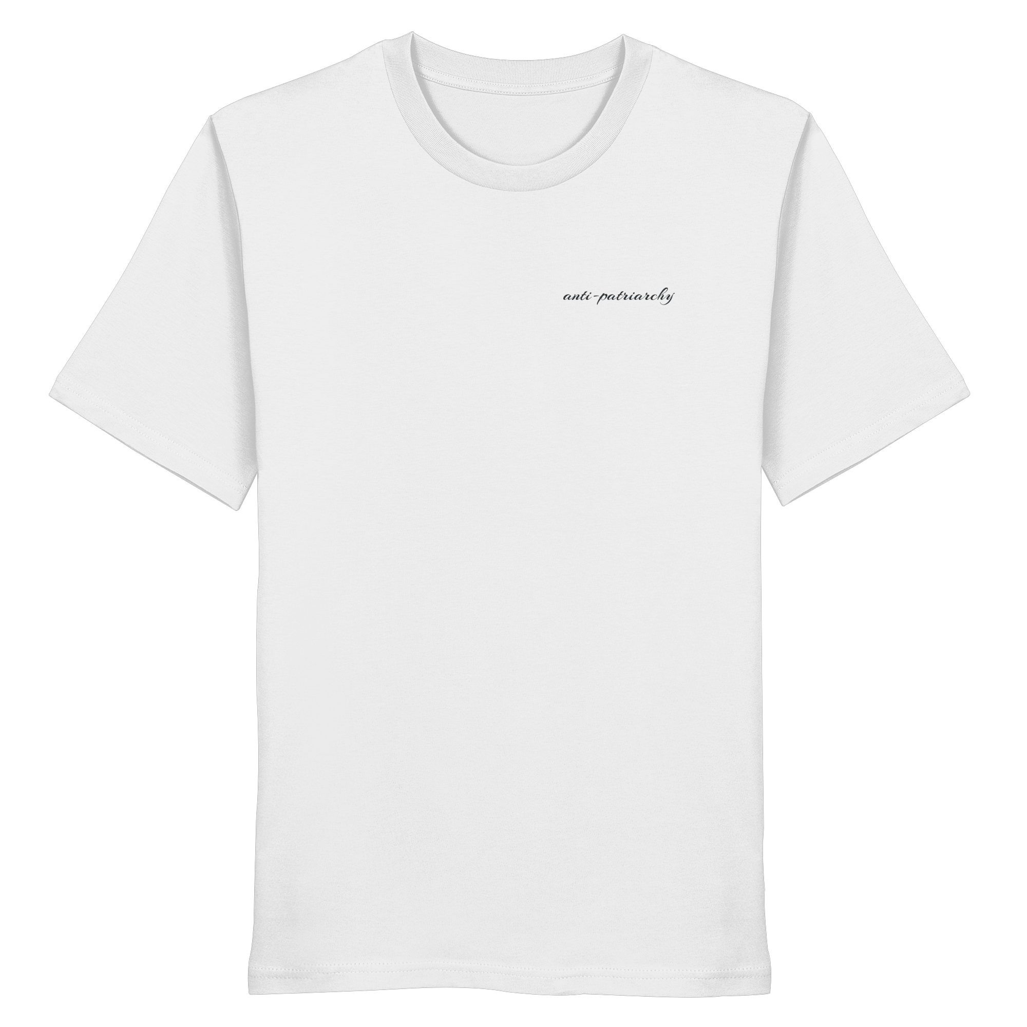 anti patriarchy - Organic Shirt (Stick)