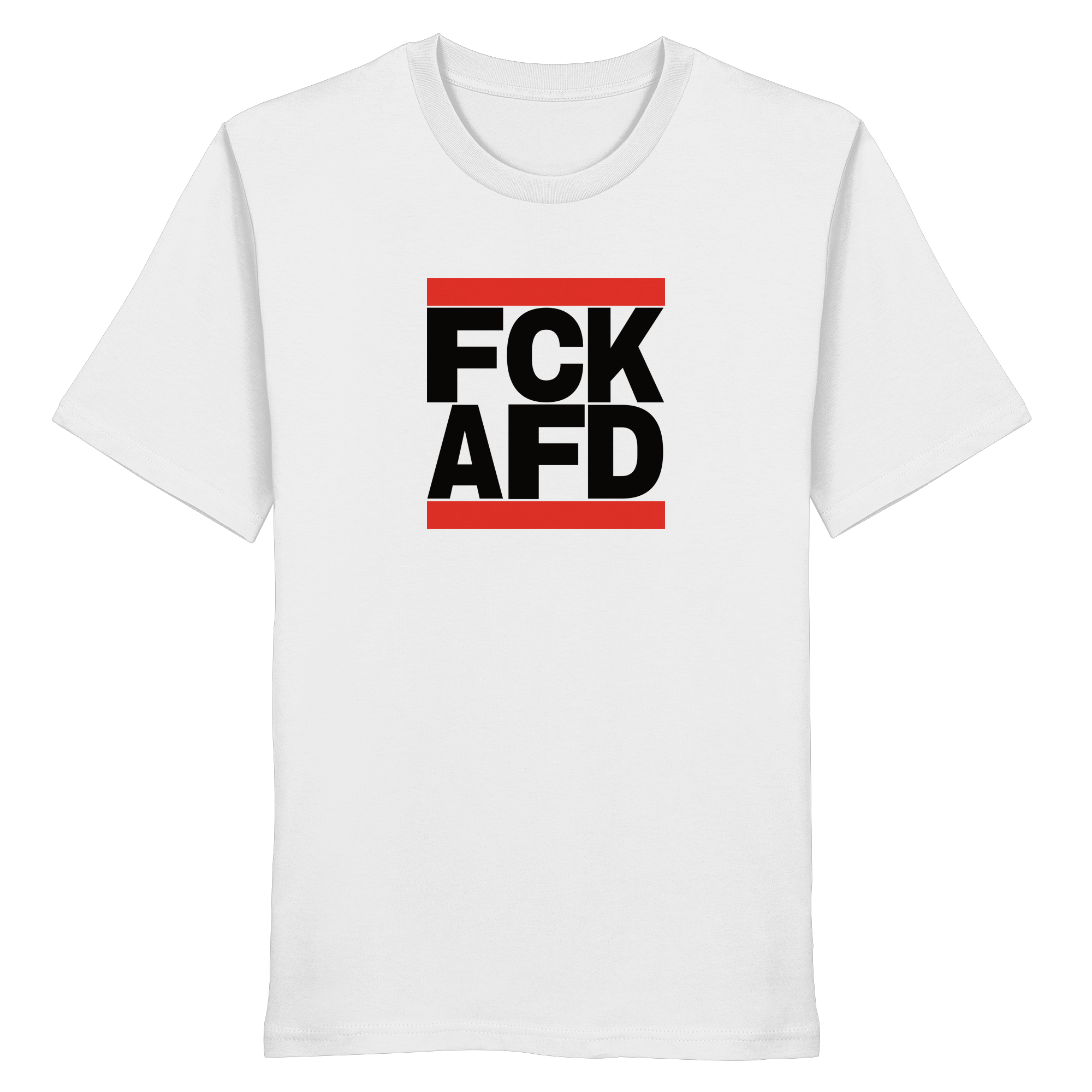 FCK AFD (schwarze Schrift) - Organic Shirt