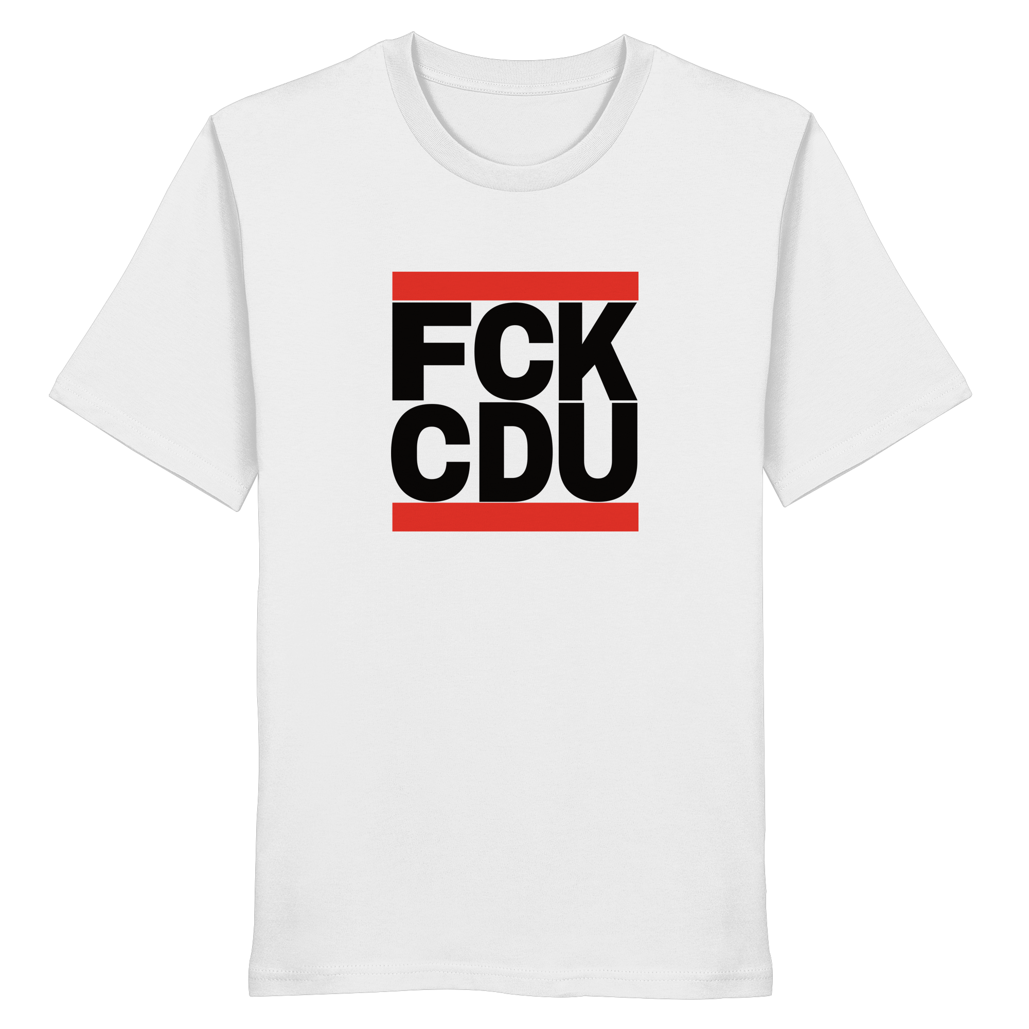 FCK CDU (schwarze Schrift) - Organic Shirt
