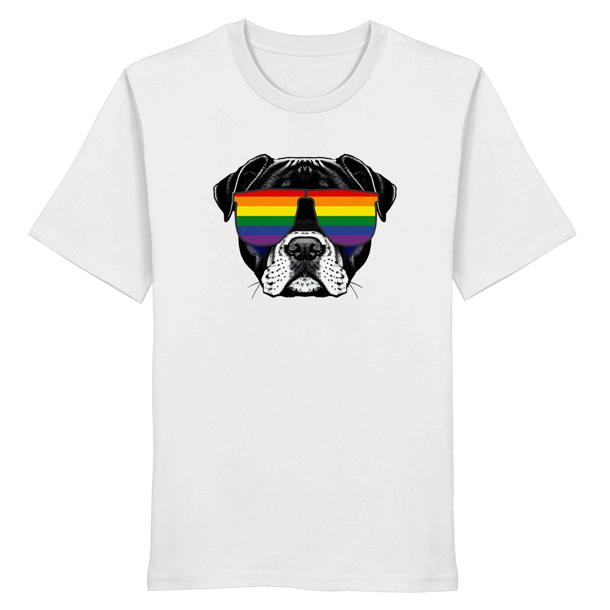 Regenbogen Doggo - Organic Shirt