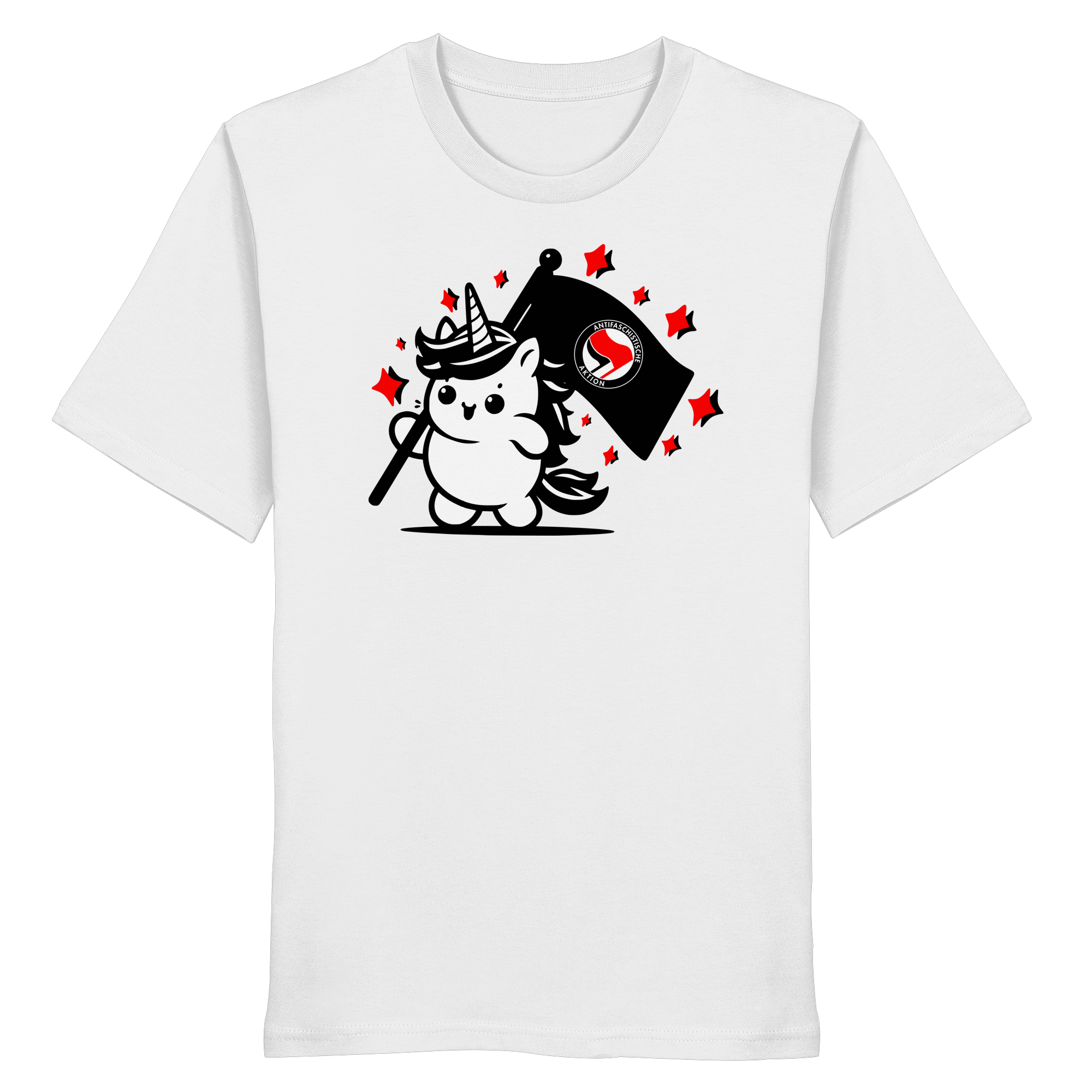 Einhorn Antifa - Organic Shirt