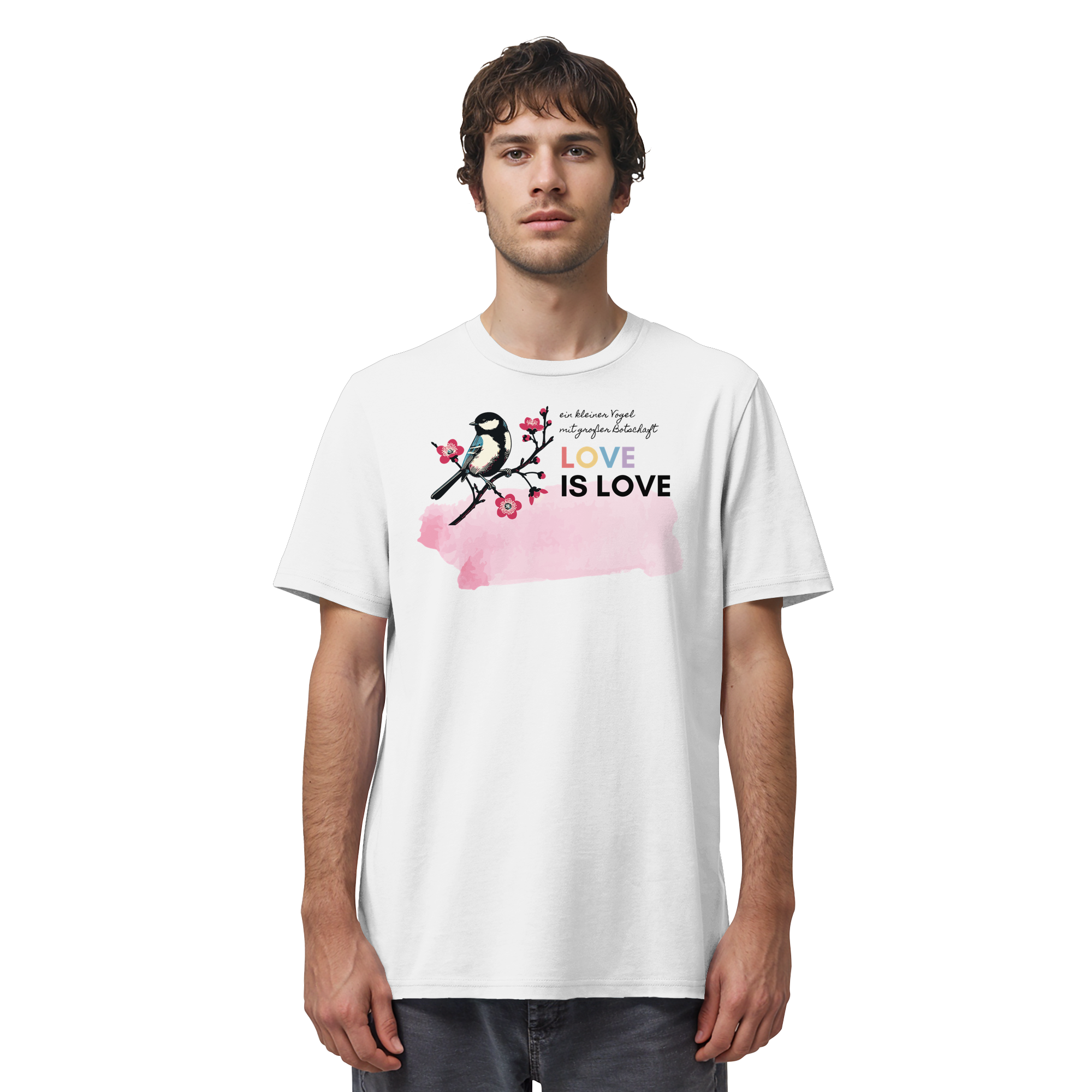 Kleine Flügel, große Botschaft - Organic Shirt