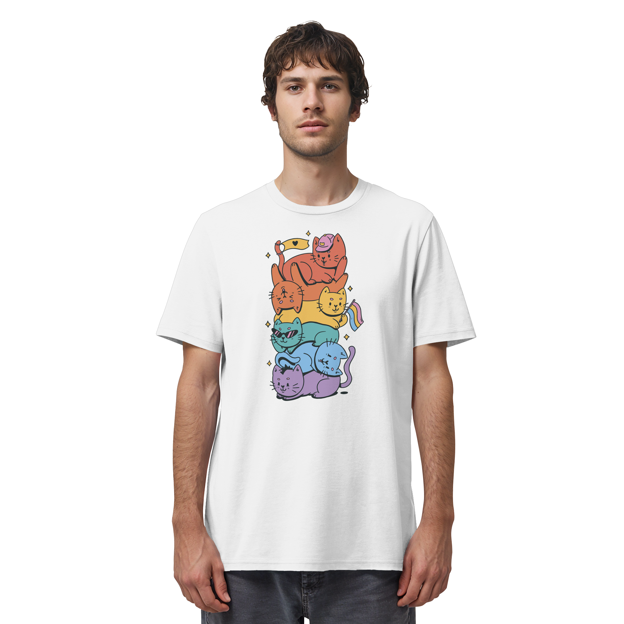 LGBTQ+ Katzen - Organic Shirt