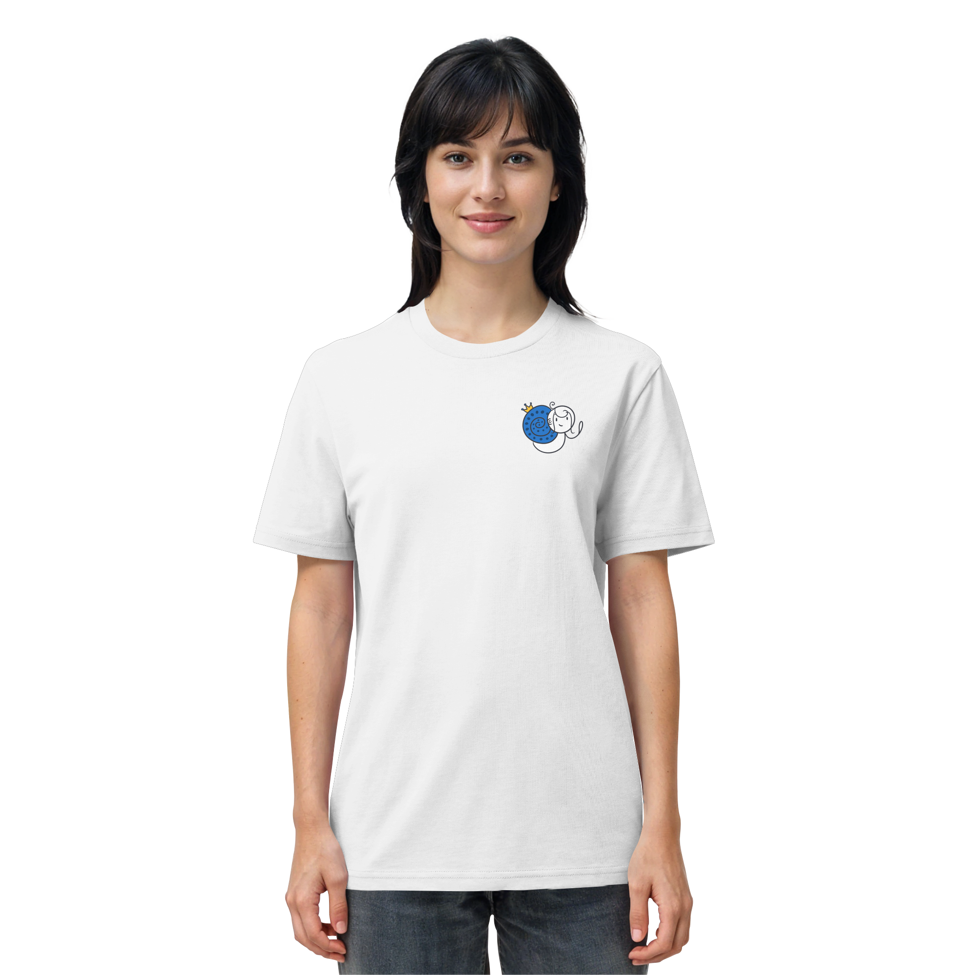 Meine Heilung braucht Zeit "Schwarze Edition" Backprint - Organic Shirt