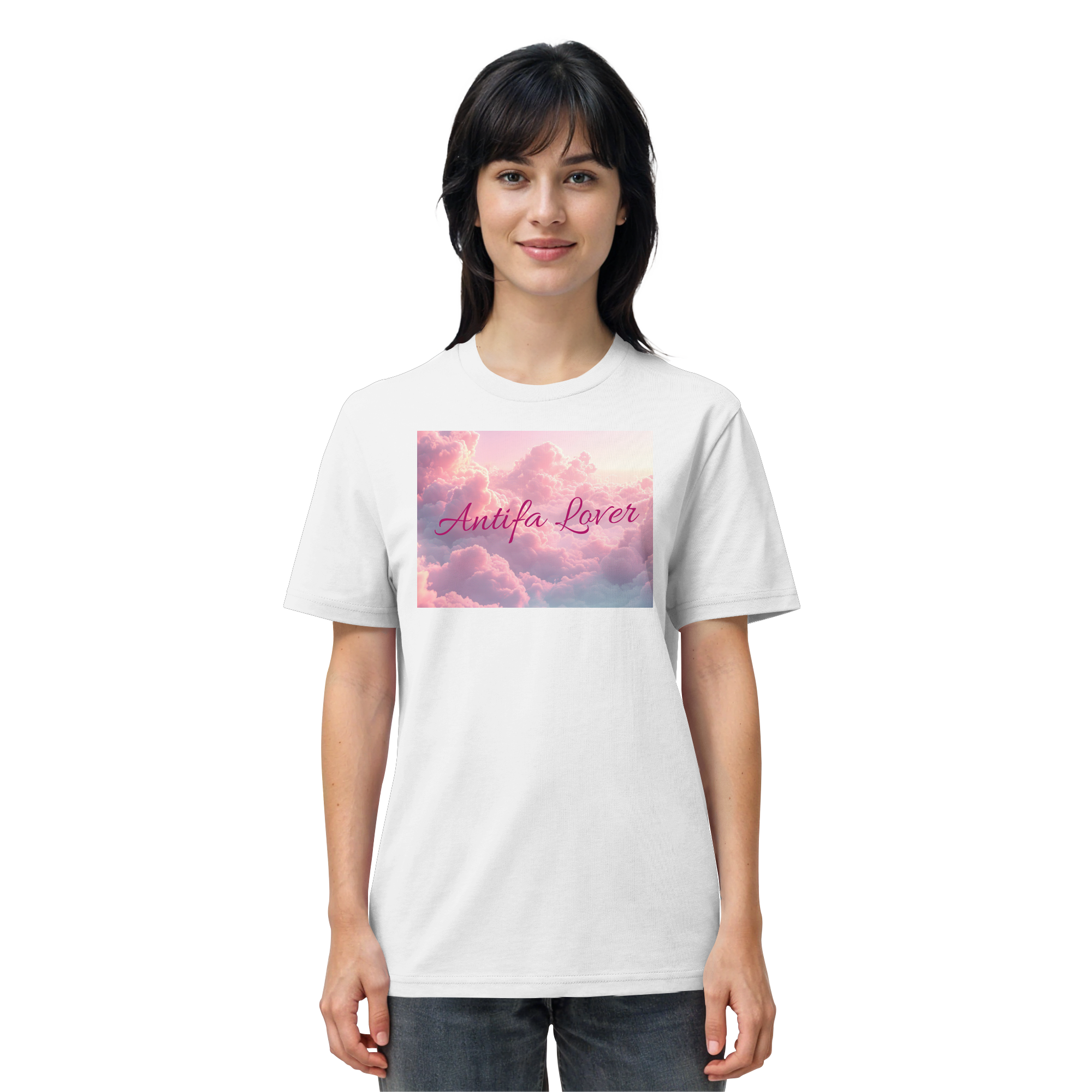 Antifa Lover Antifa Lover Backprint - Organic Shirt