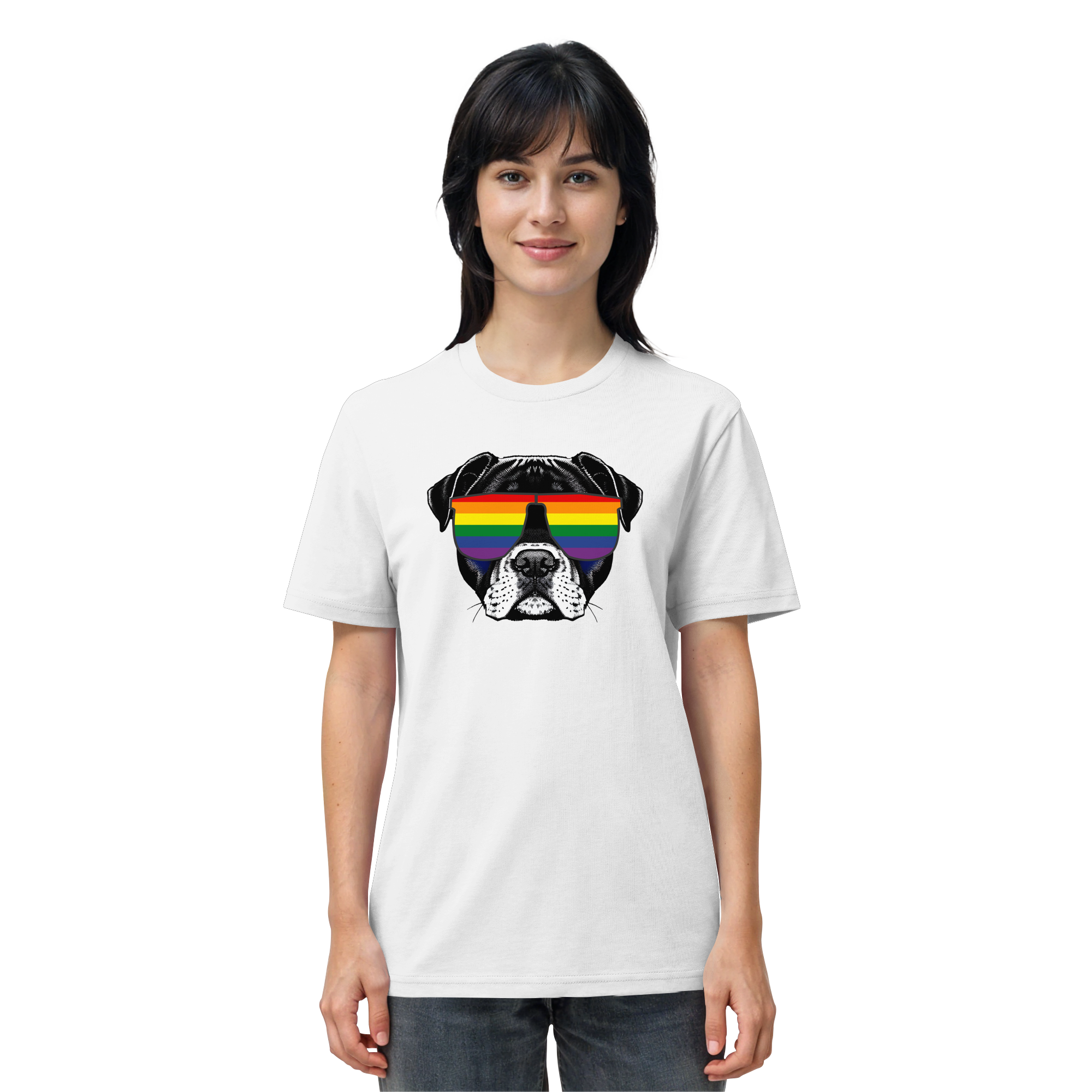 Regenbogen Doggo - Organic Shirt