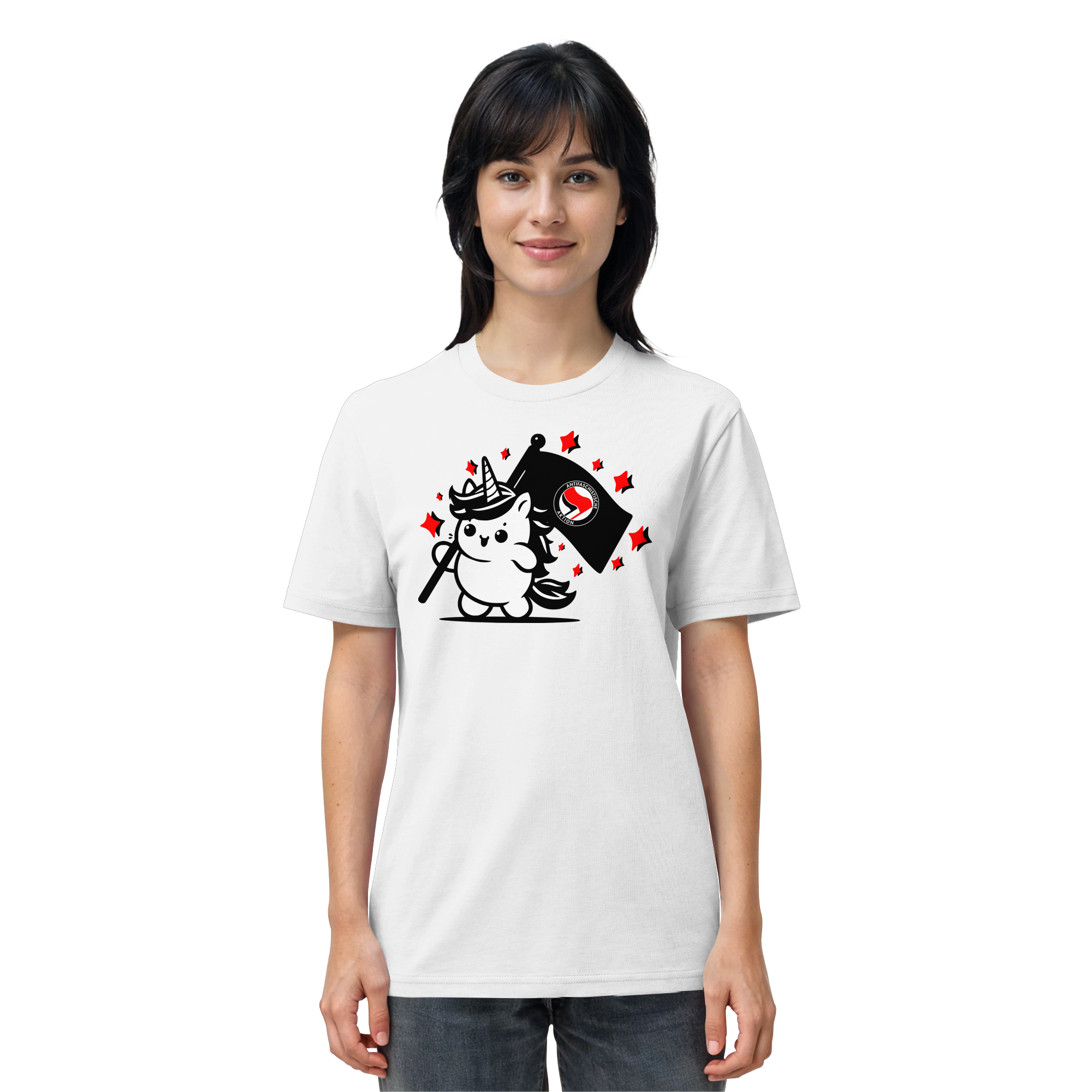 Einhorn Antifa - Organic Shirt